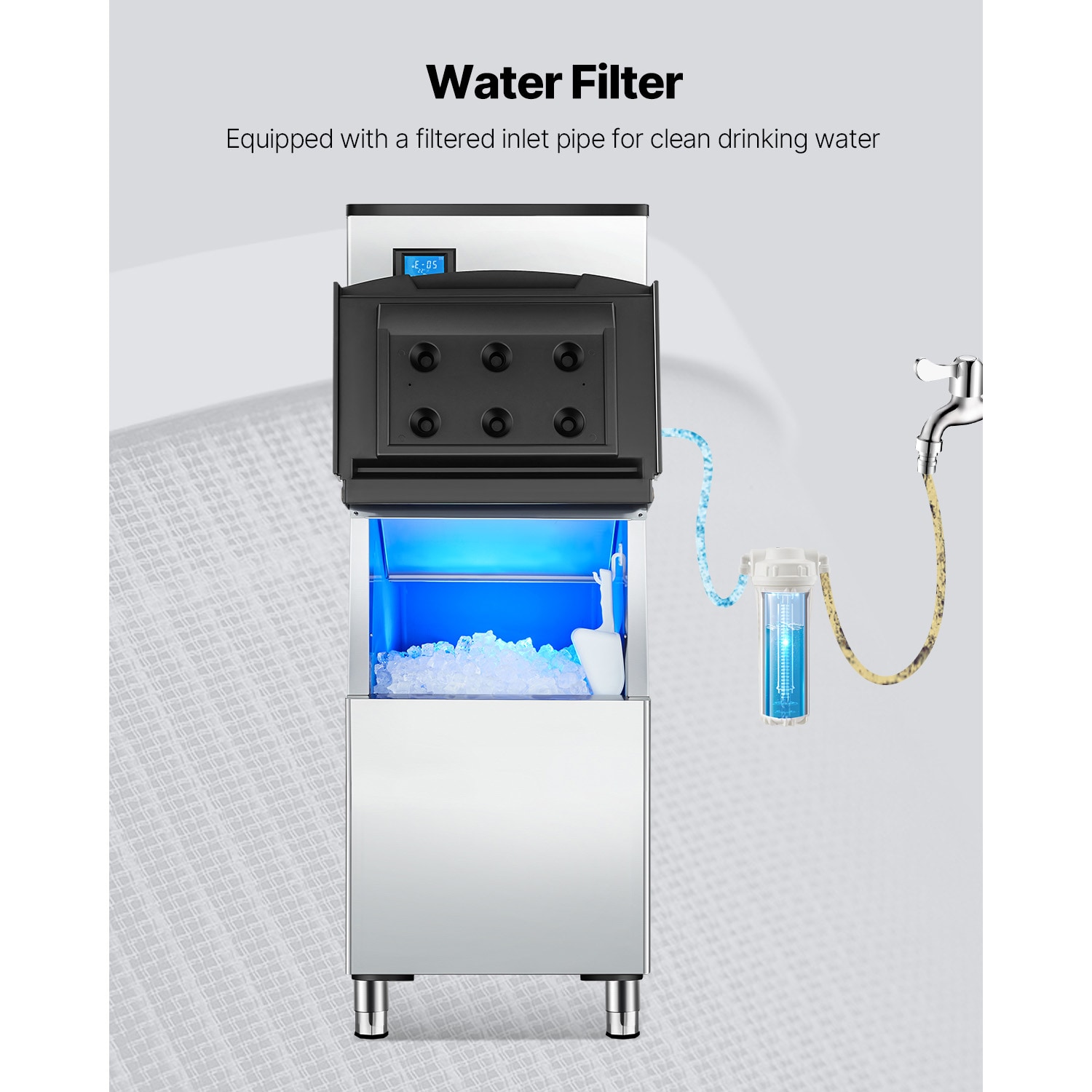 VEVOR PJNJQBXGM110V8Q06V1 Icemaker-Access - View #6
