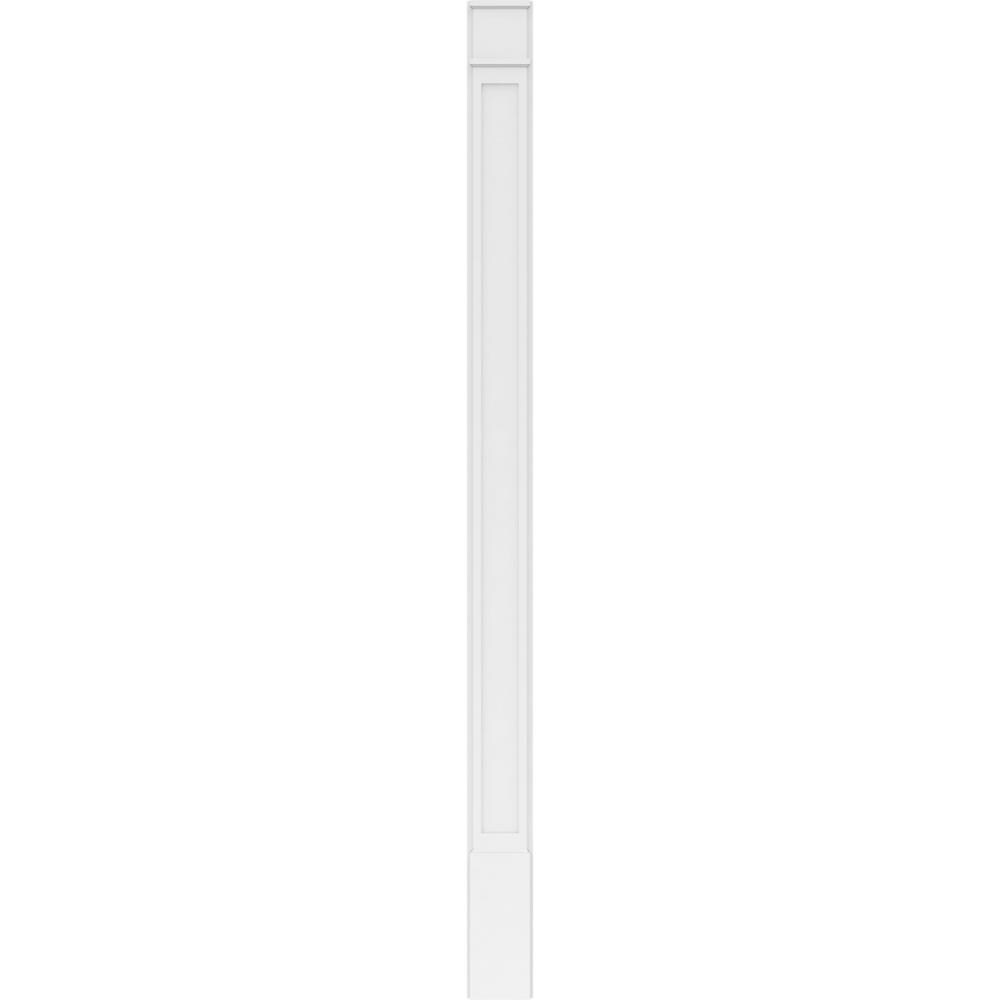 Ekena Millwork PILP08X120FP02-2 Entry-Door-Casing-Accents - View #3