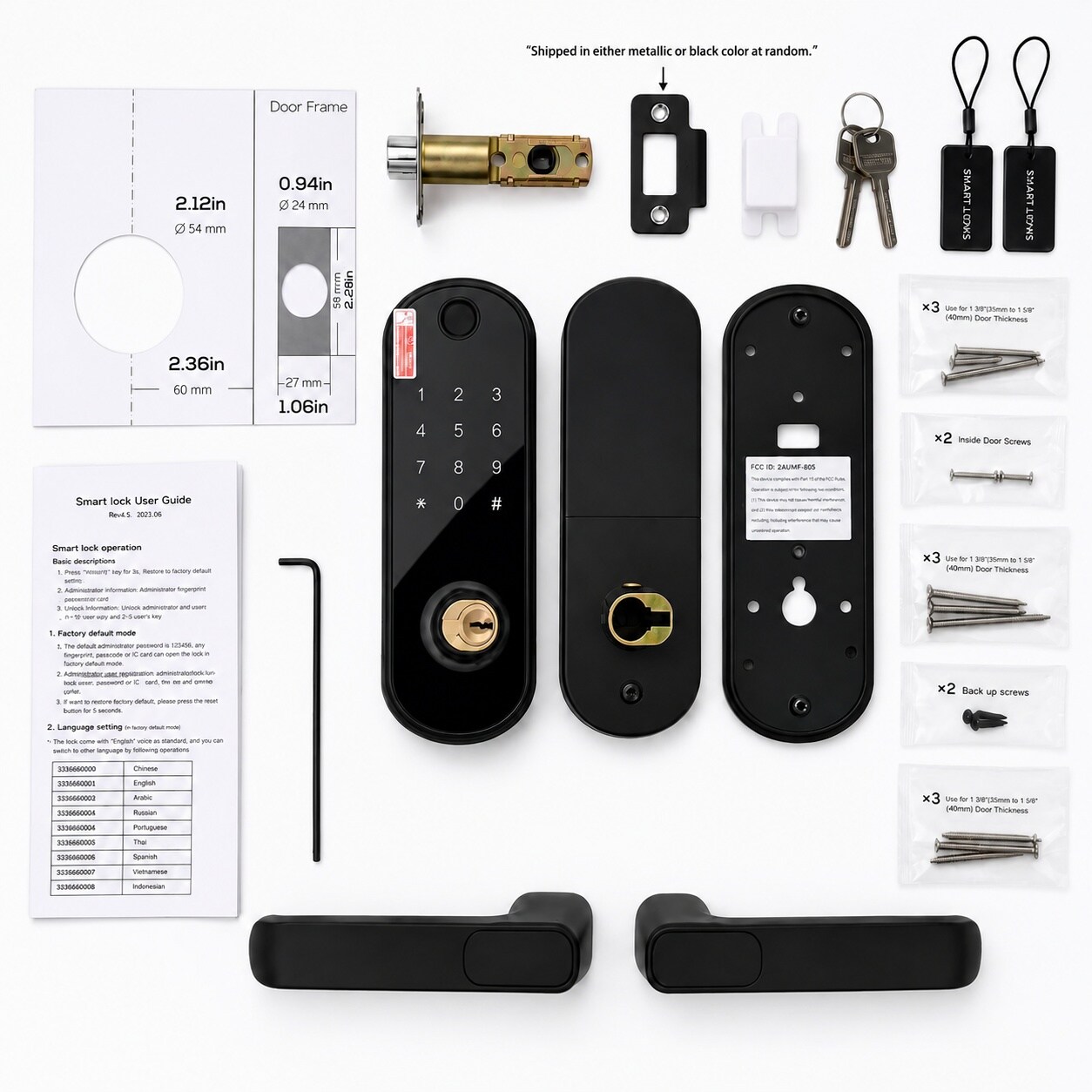 Justincity LJT0805J315 Electronic-Door-Locks - View #8