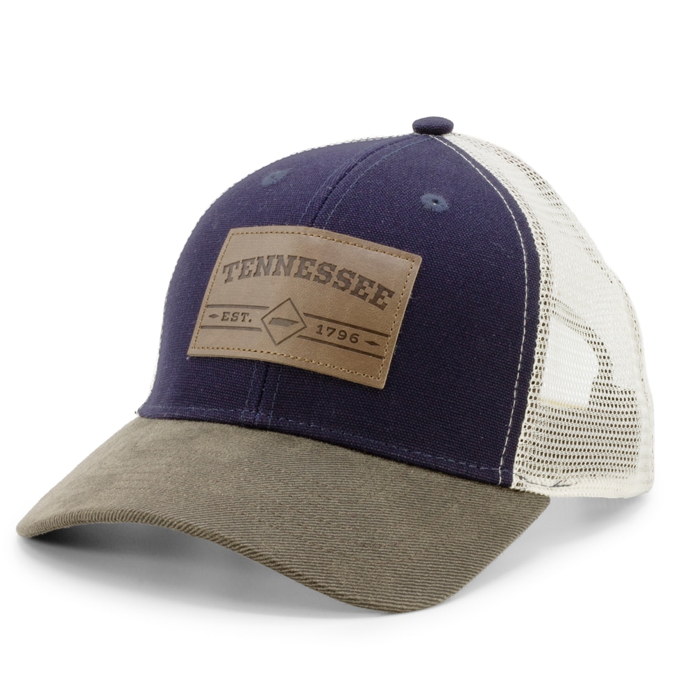 Infinity Brands STA-TN-62 Men's Dark Navy/Brown/Khaki Cotton Baseball cap
