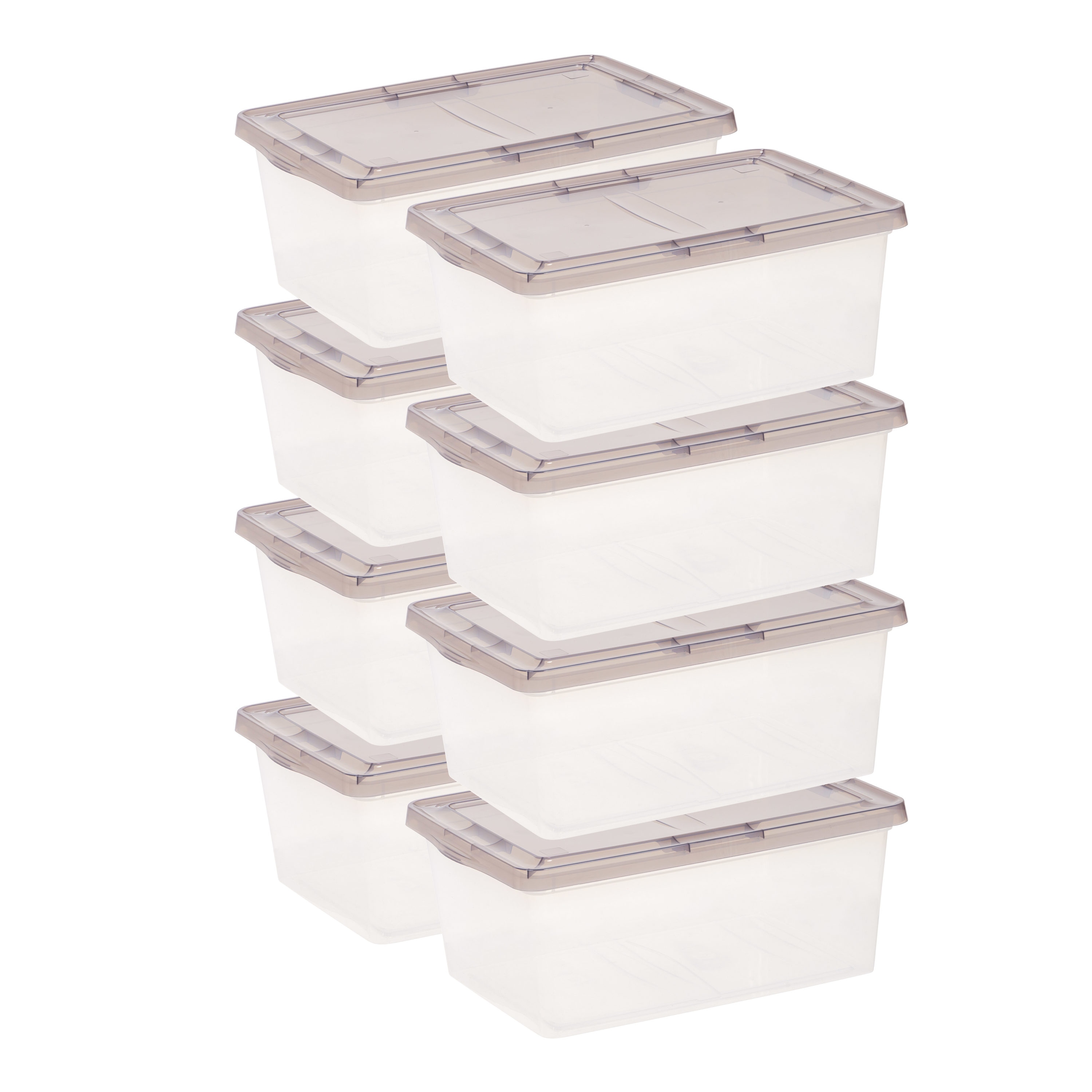  IRIS USA 24 Wreath Storage Container With Latches and