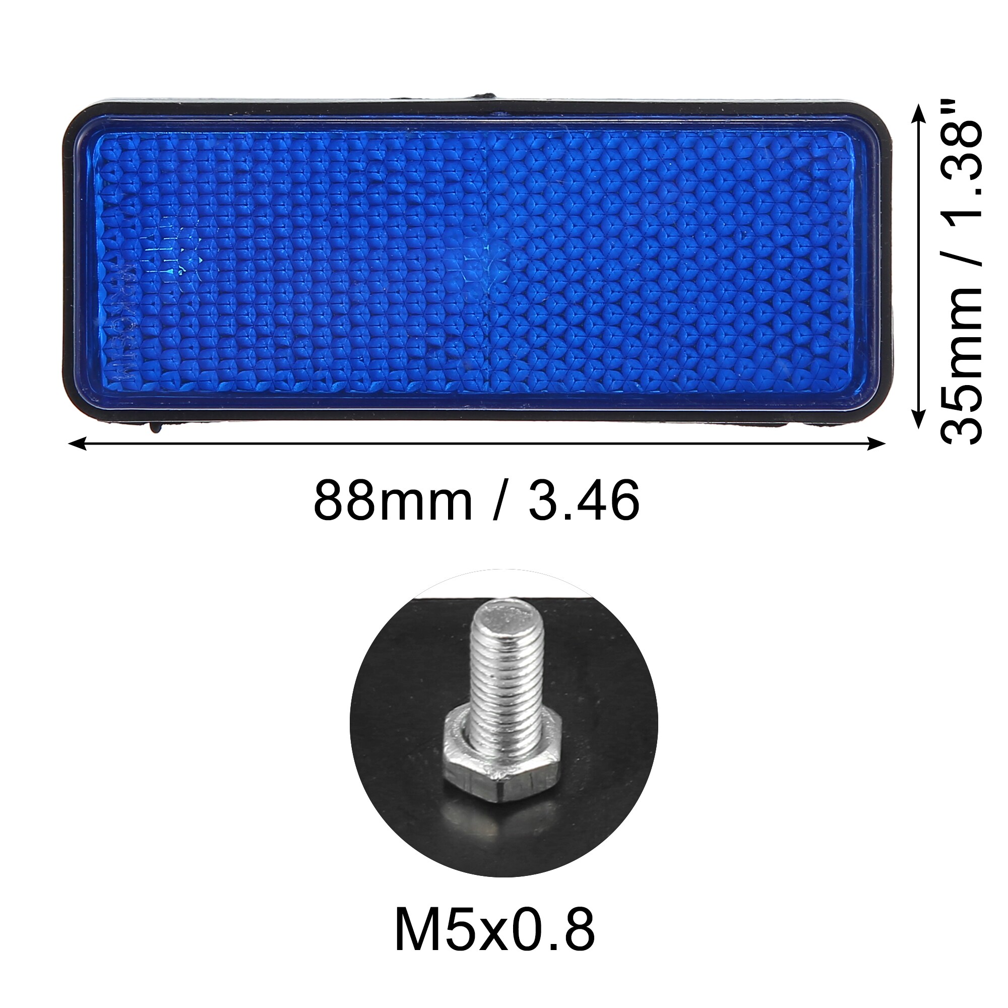 Unique Bargains S26012600UX1108 Driveway-Reflectors - View #4