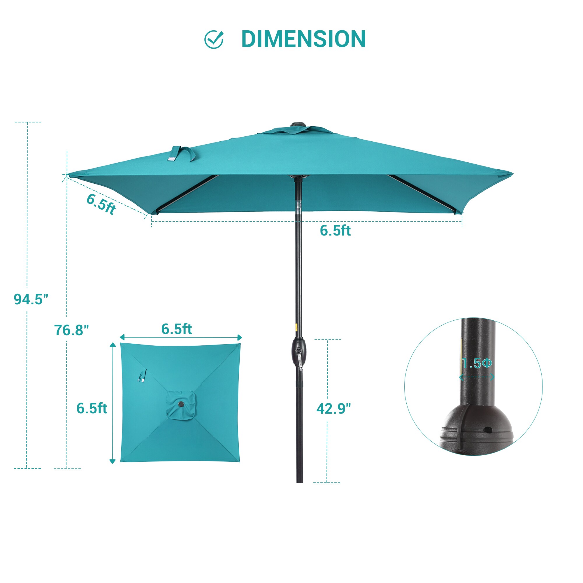 ACEGOSES LW-6565LB Umbrellas-2 - View #4