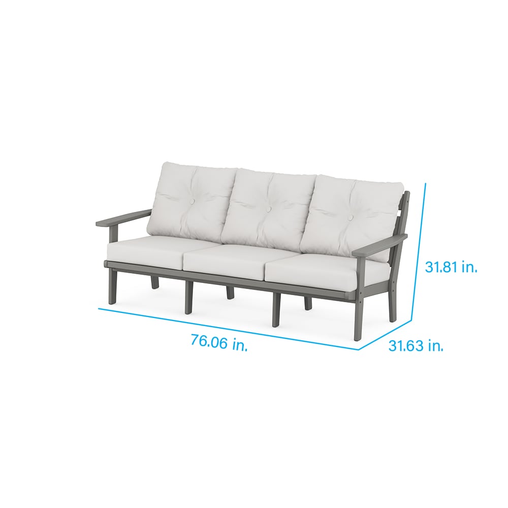 allen + roth by POLYWOOD AR4423-GY152939 Patio-Sofas-Daybeds - View #5