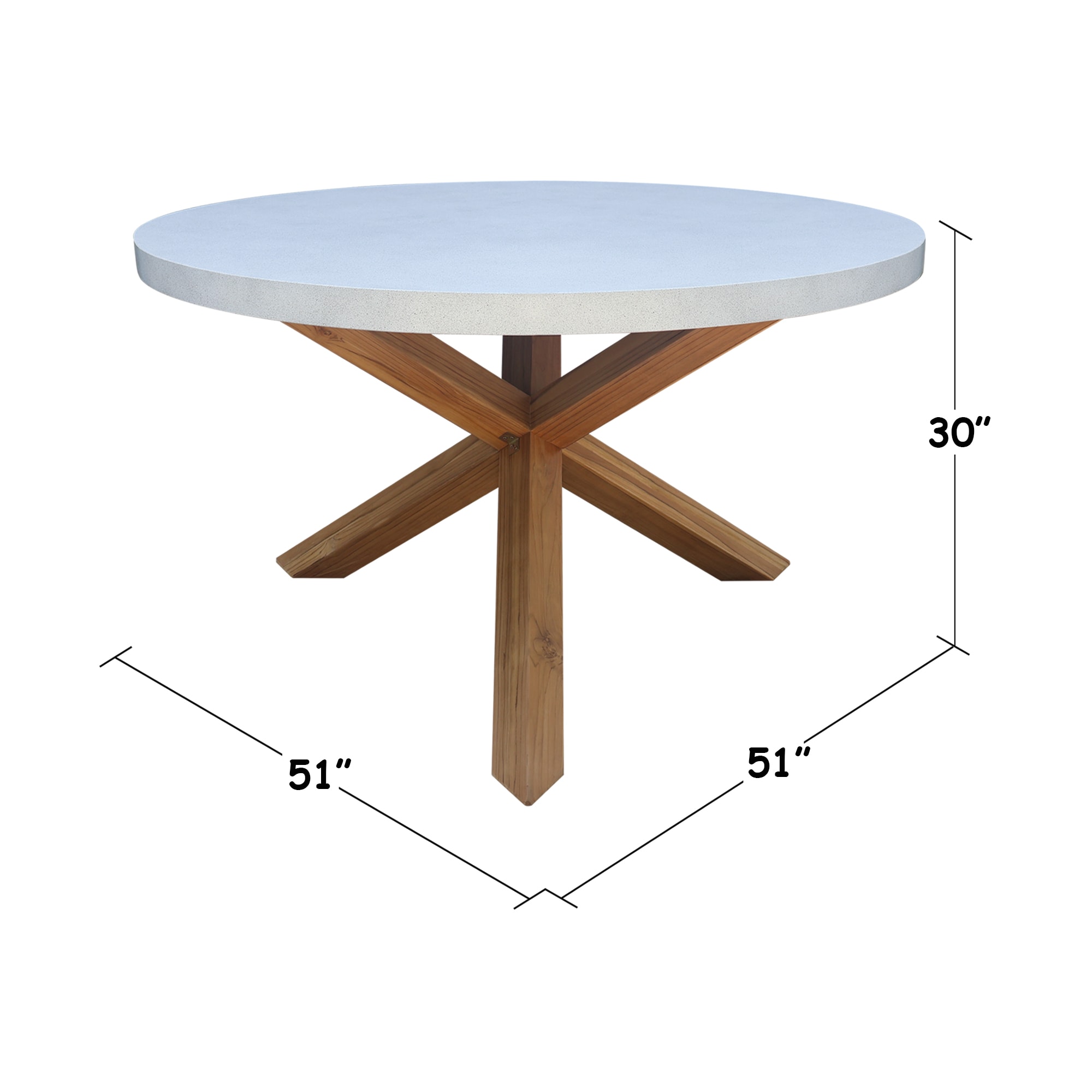 International Concepts KODT-351RT-RB Patio-Tables - View #5