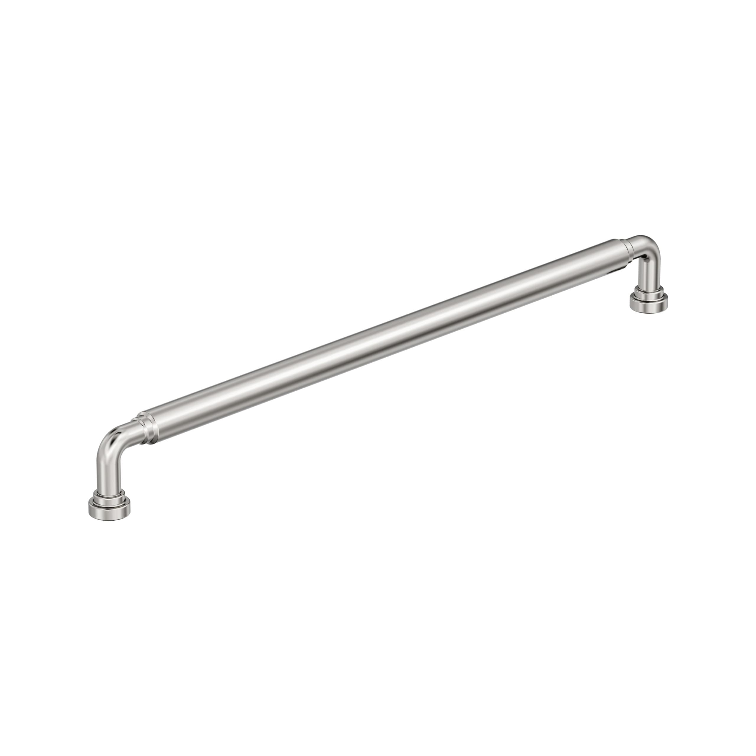 Amerock BP37668PN Coble 12-5/8-in , 320mm Center to Center Polished Nickel Arch Handle Drawer Pull