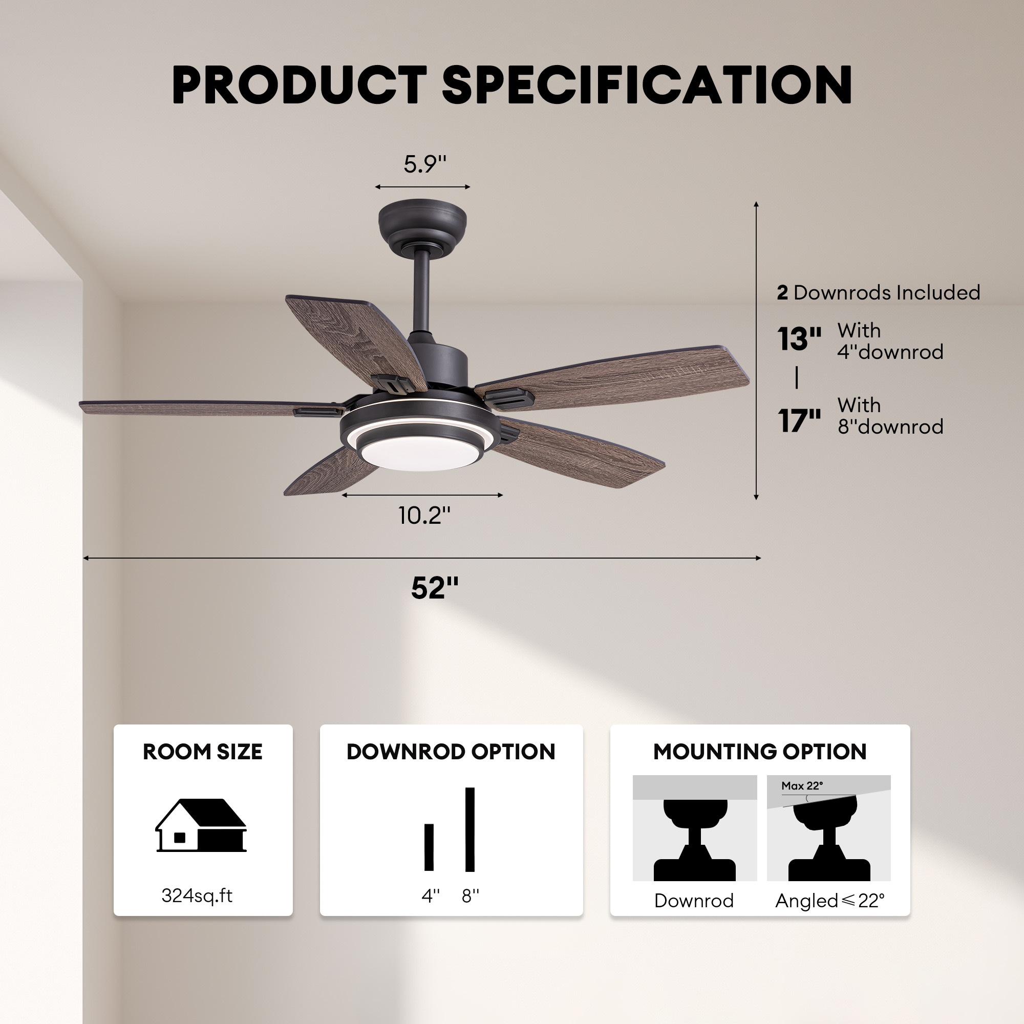 SILJOY LL-8838D-52-04 Ceiling-Fans - View #14