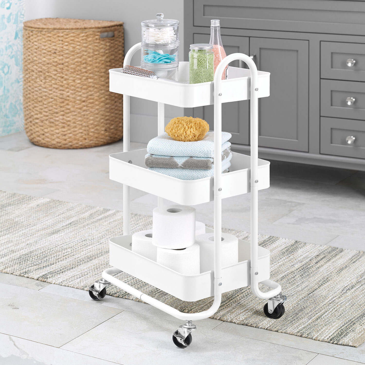 Whitmor 6055-11631-WHT Free-Standing-Shelving - View #3