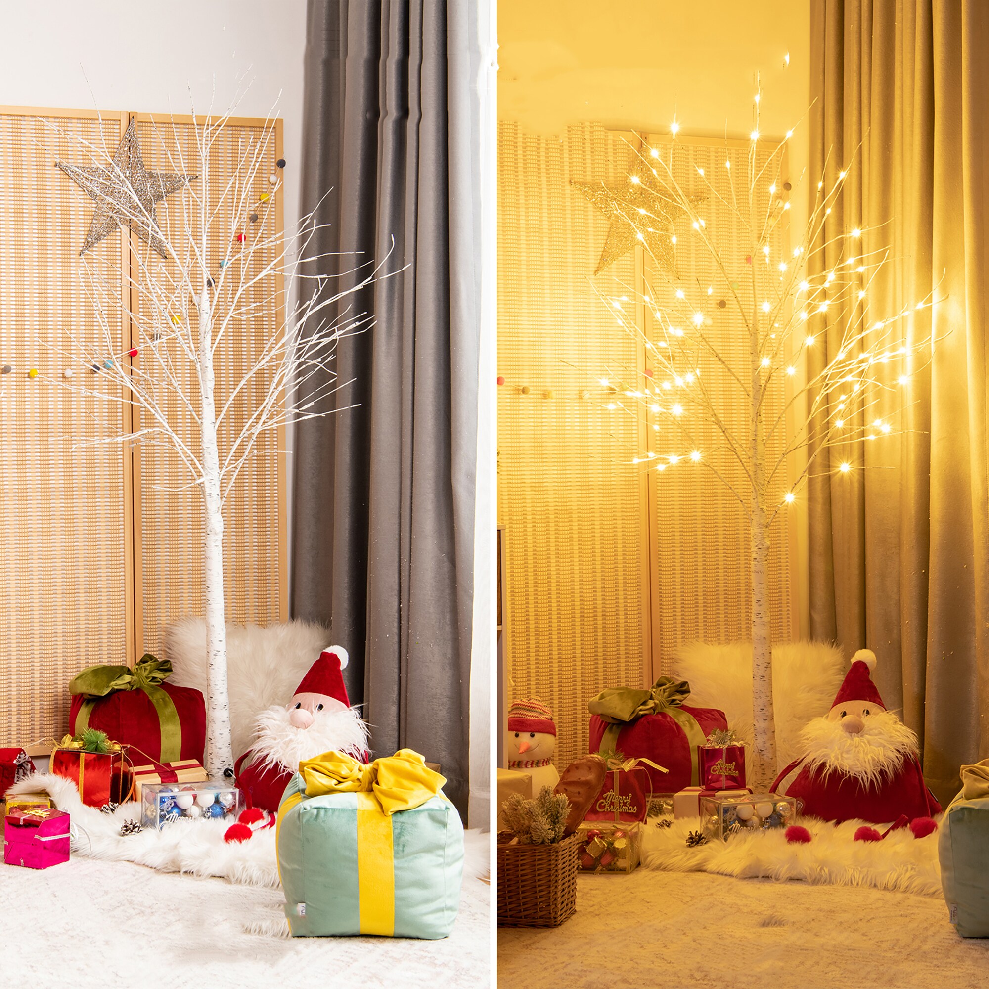 Costway CM23469US Artificial-Christmas-Trees - View #4