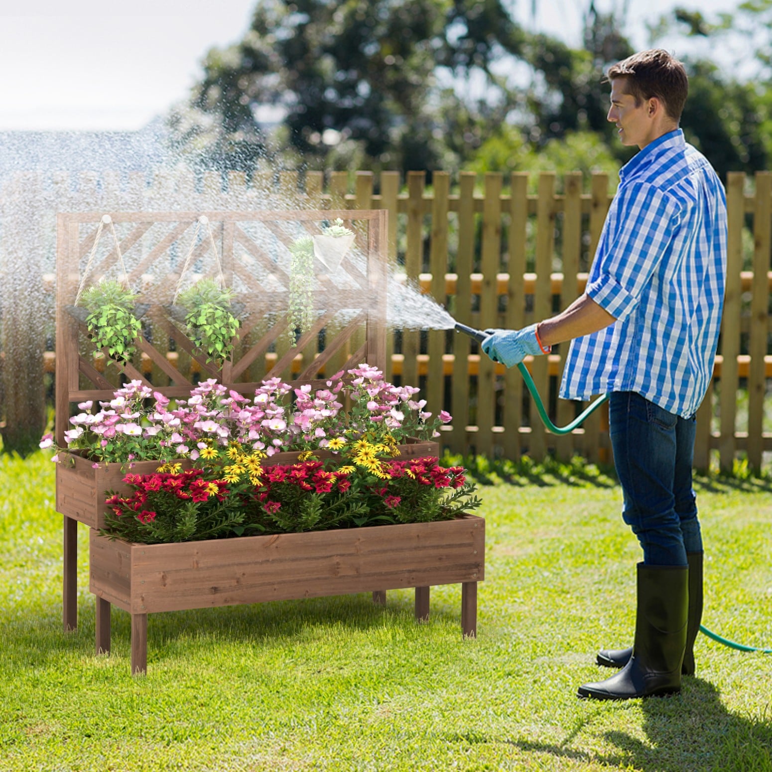 Iseryn NB8081CF Raised-Garden-Beds - View #7