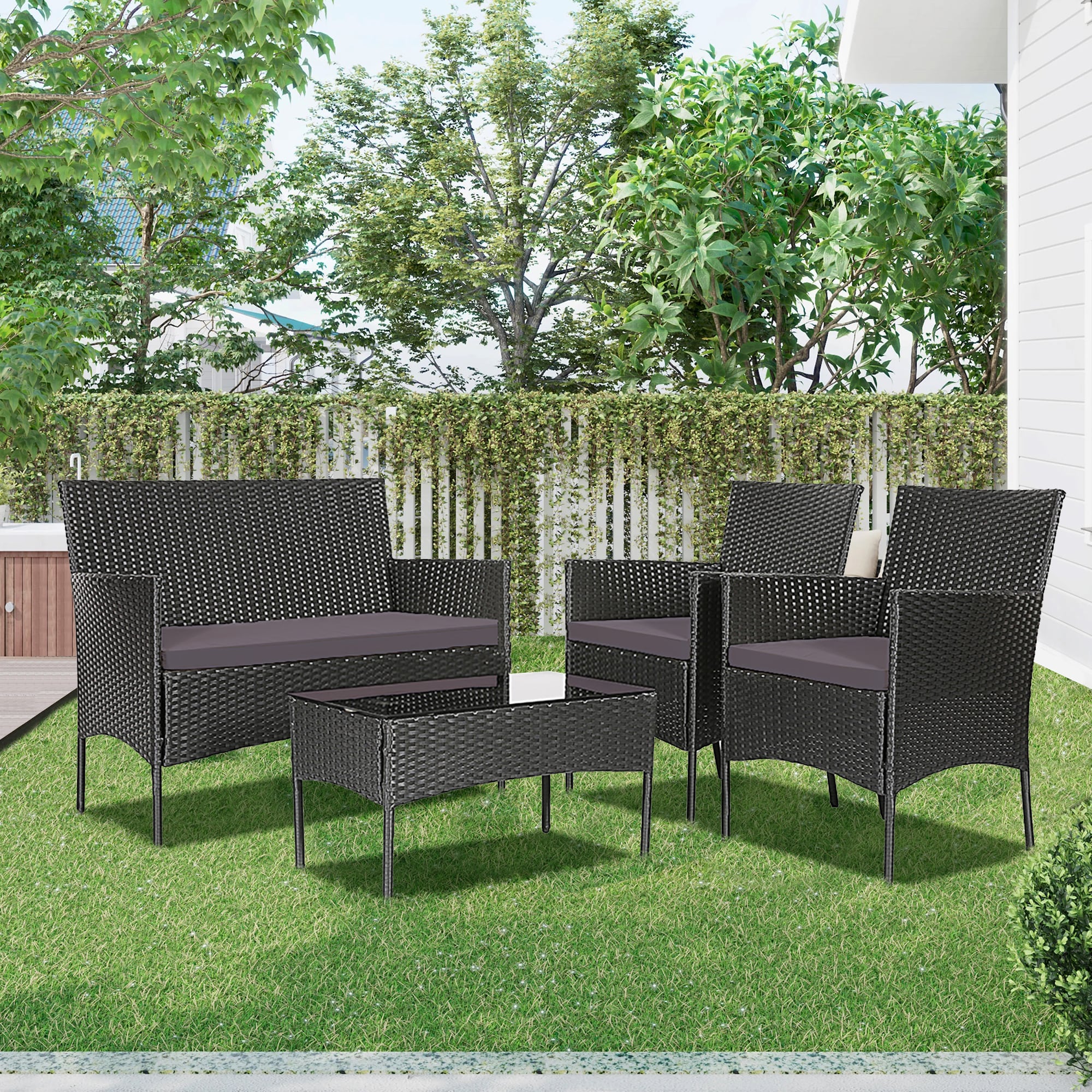 LIVIZA OUS65357GR Patio-Conversation-Sets - View #3