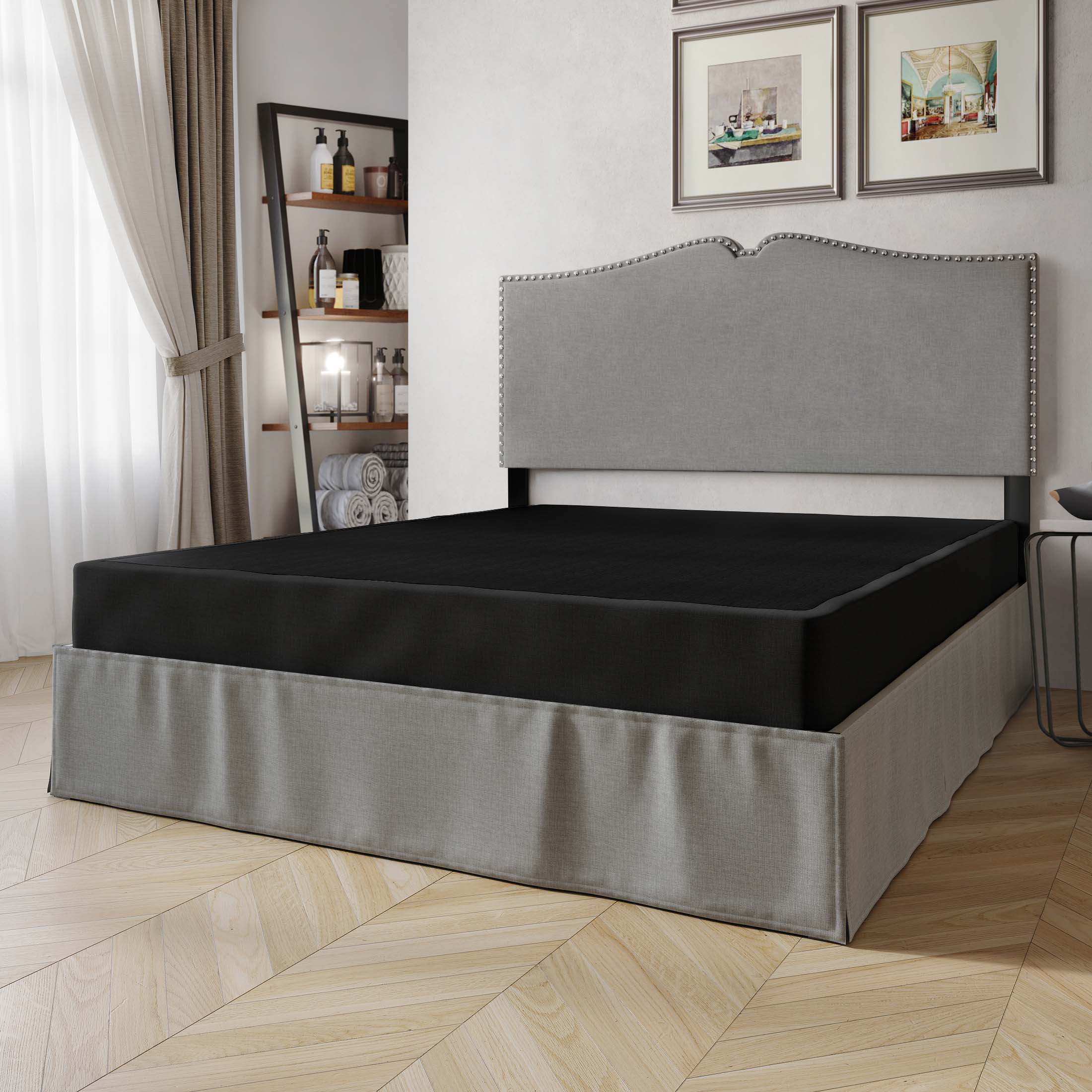 ChaletPosh C003KBS-BK-LN 4.92-in Standard profile King Box Spring