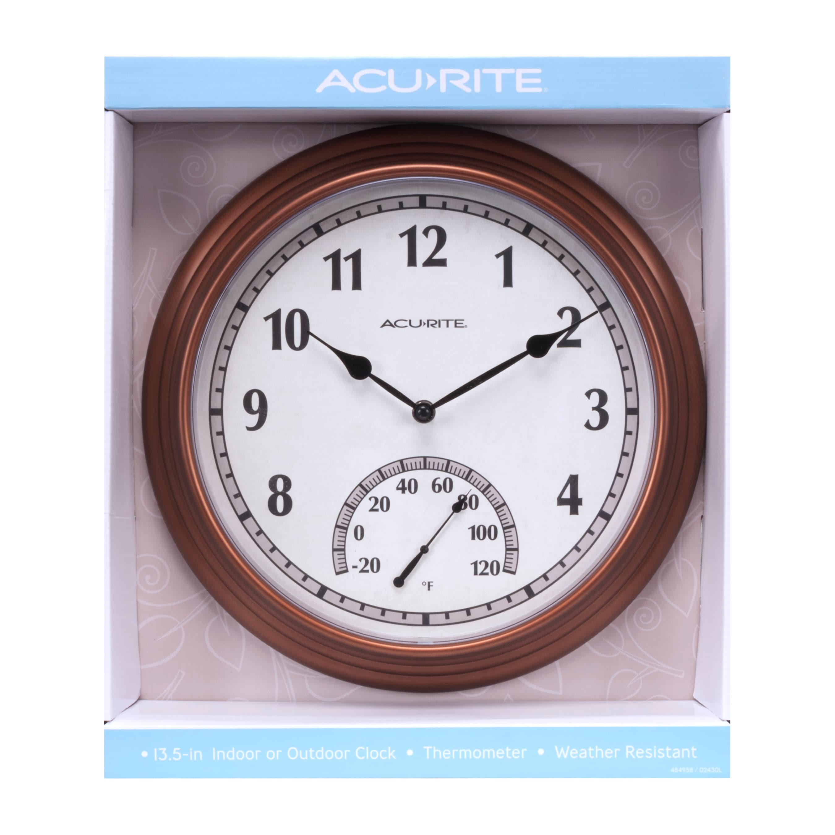 AcuRite 02430L Thermometer-Clock - View #6
