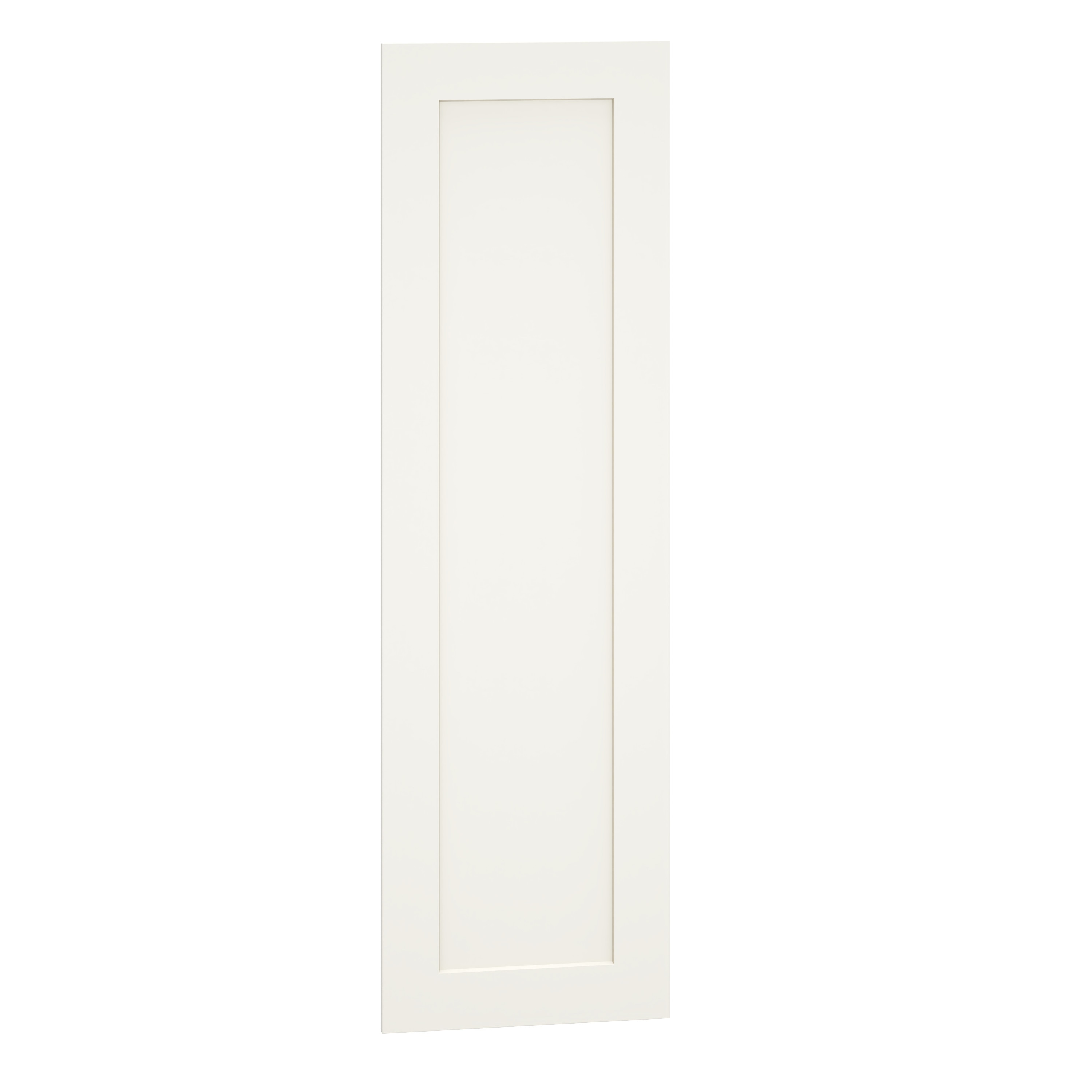 Diamond Express 323 WED1239 Jamestown Cabinet End Panel 12-in W x 39-in H x 0.75-in D White Painted (Wall Cabinet Door Panel Kit)
