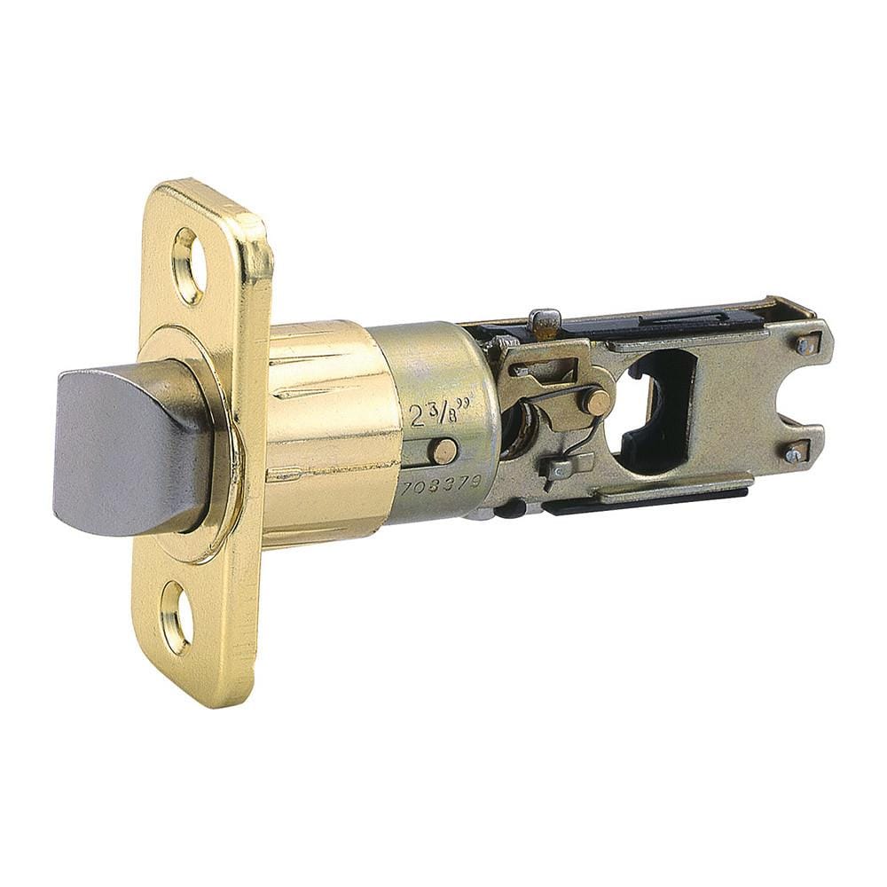 Design House Universal Polished Brass 6-Way Replacement Passage or Privacy Latch 783175
