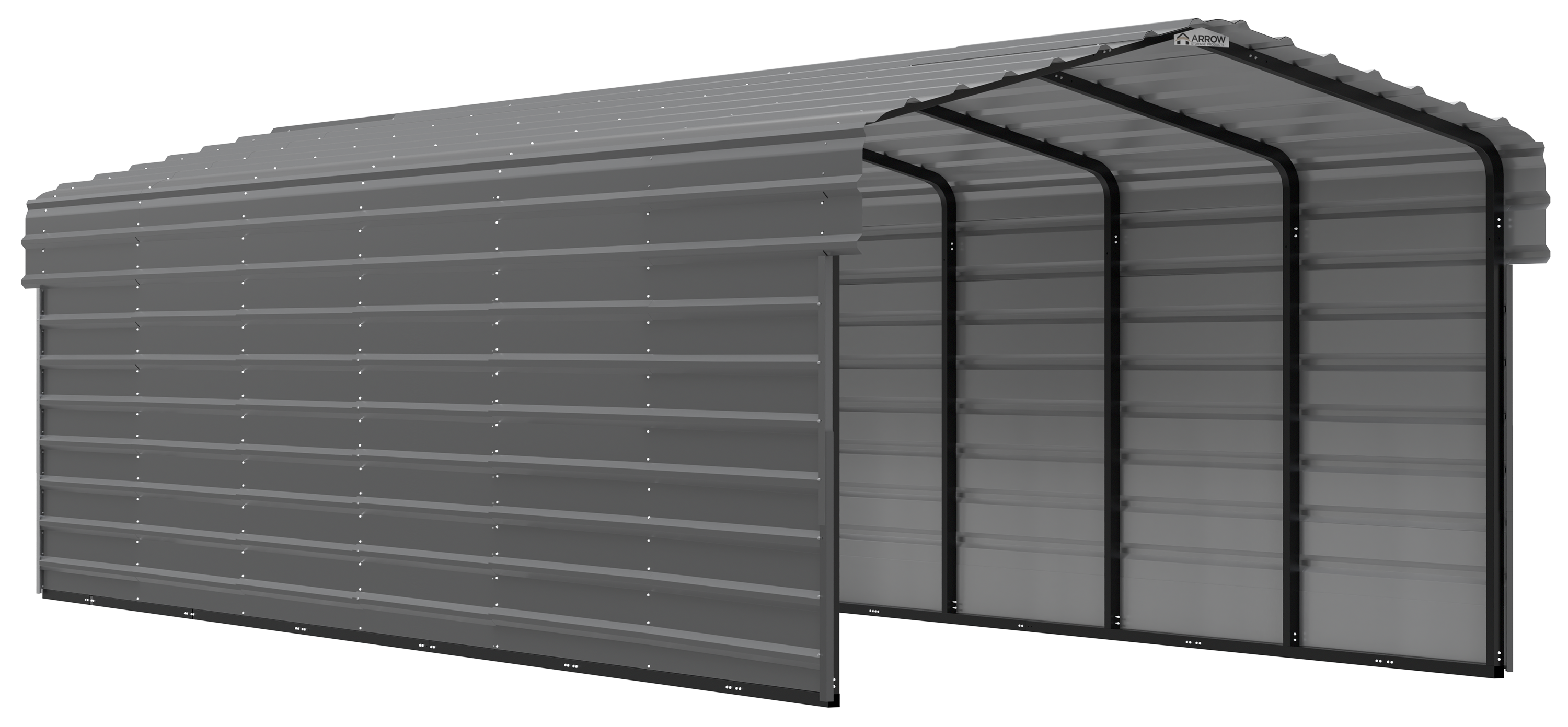 Arrow CPHC102907ECL2 Carport-Covers - View #13