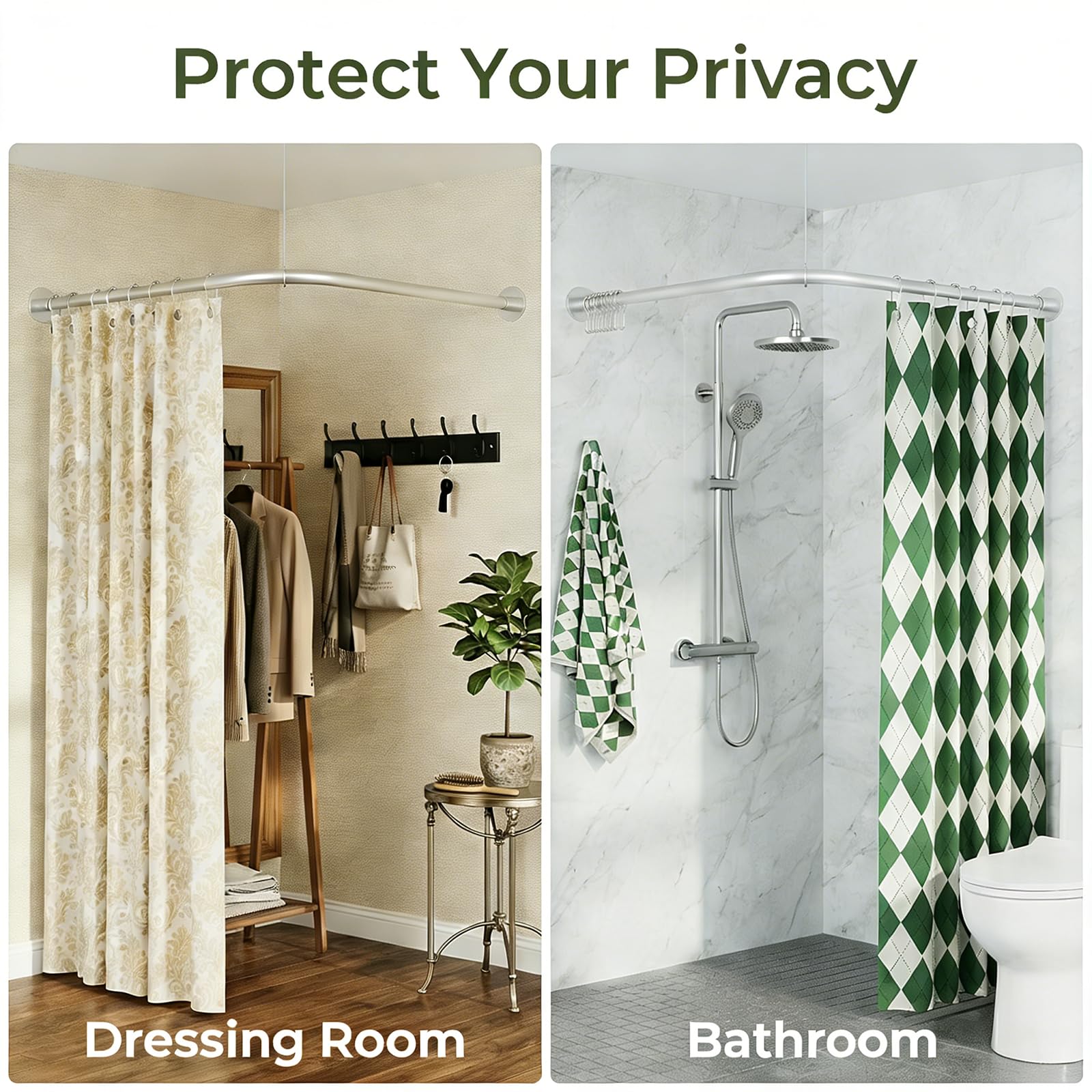Aoibox LABRPHVD Shower-Rods - View #8