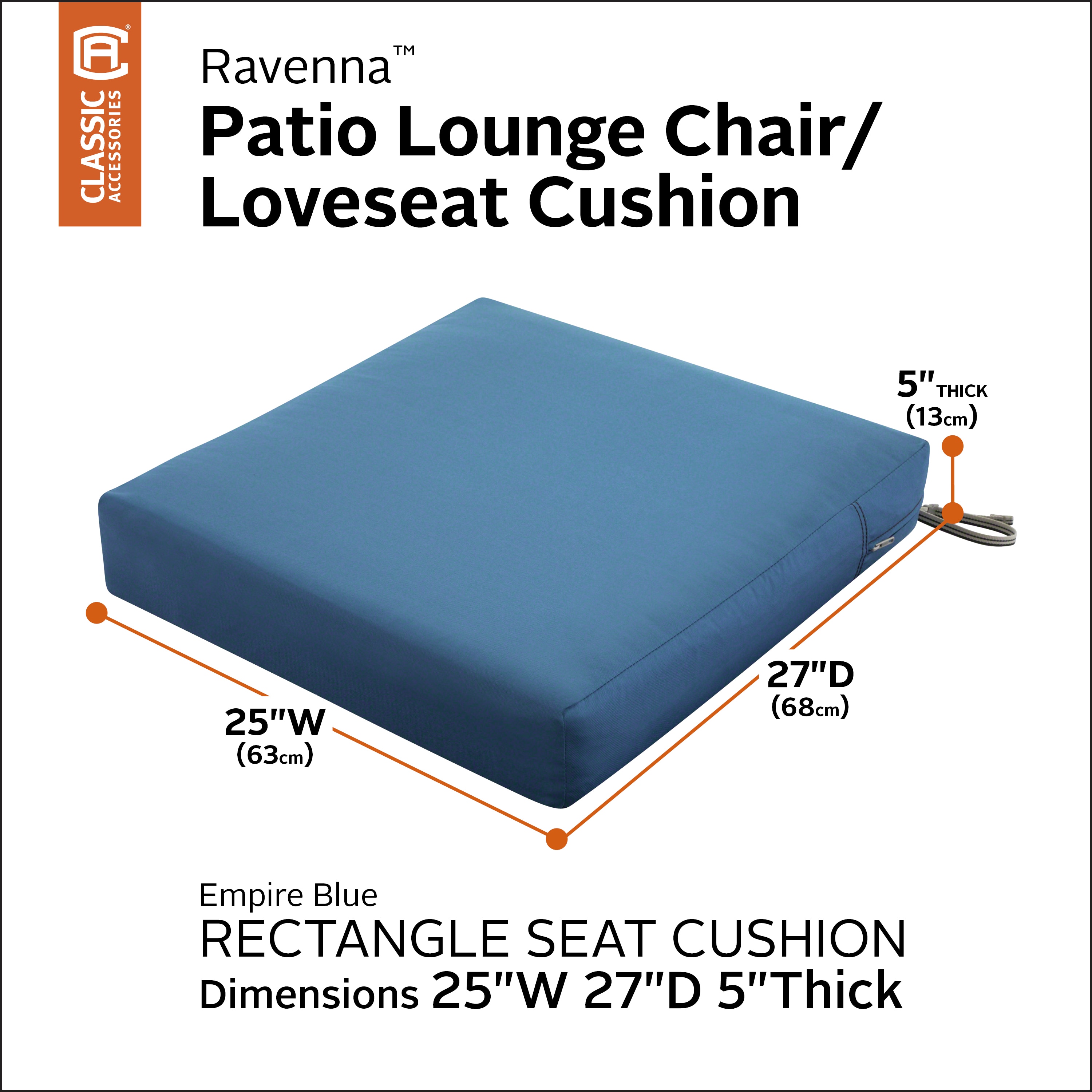 Classic Accessories 62-180-010503-EC Patio-Furniture-Cushions - View #3