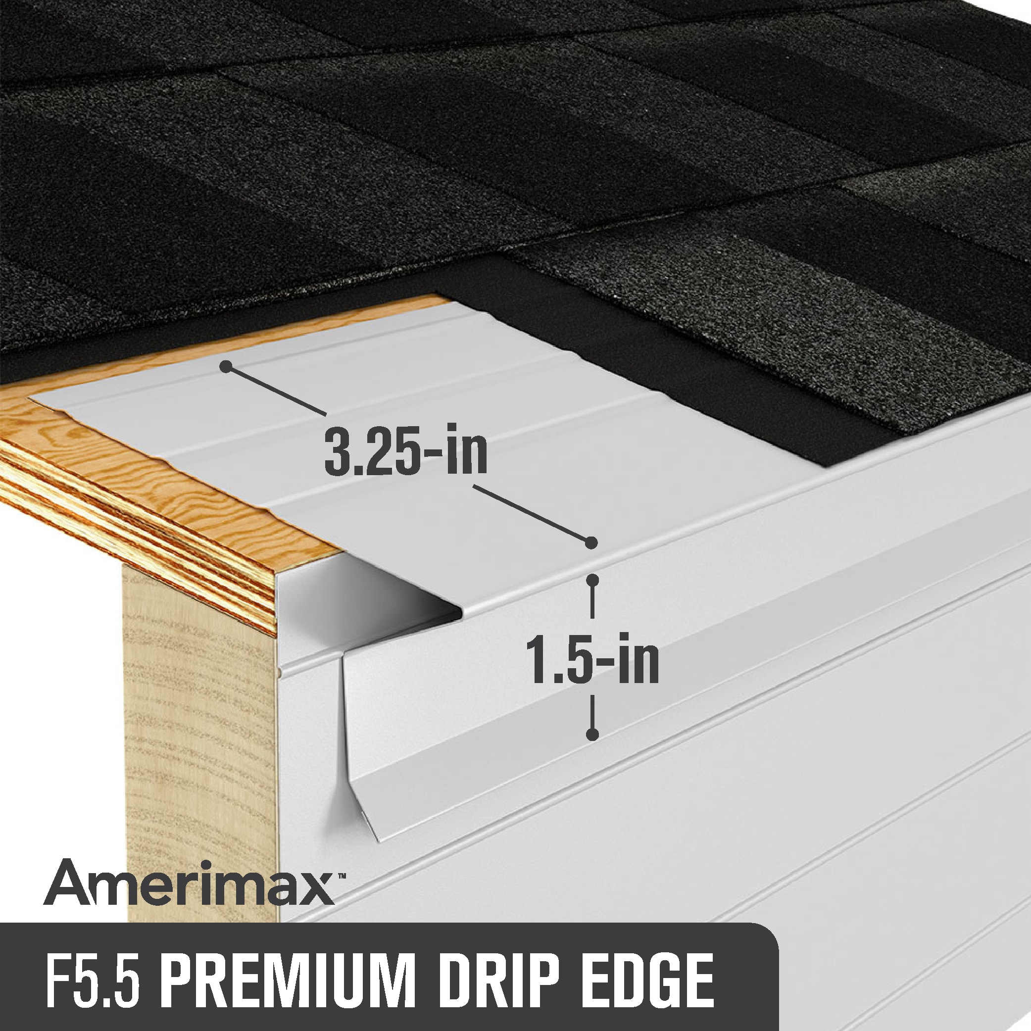Amerimax F55OBKAHP Drip-Edges - View #3