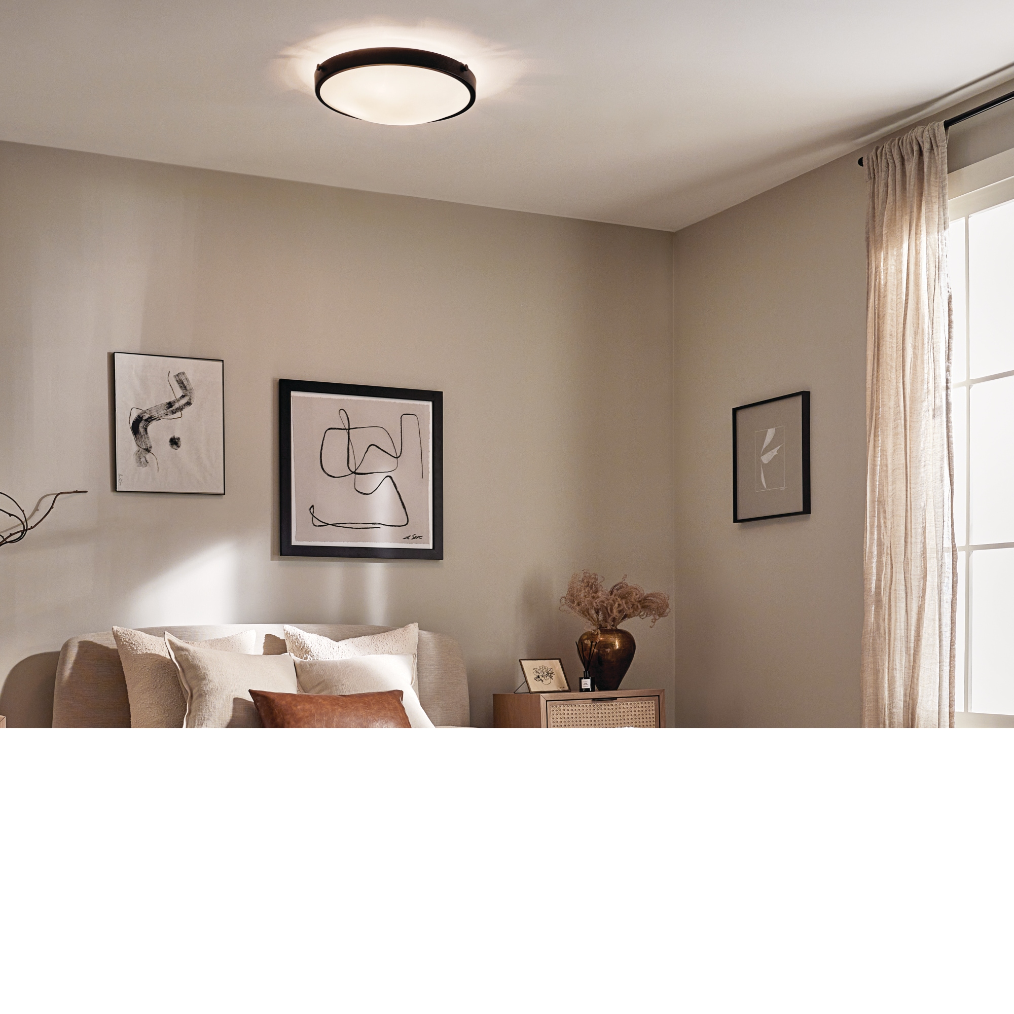 Kichler 42275BK flushmounts - View #3