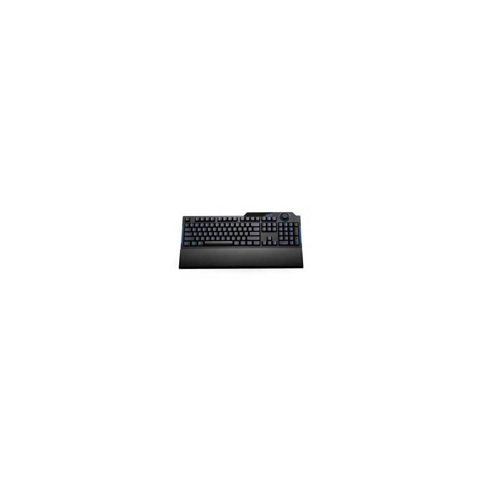 SIIG SYBA18094 Siig JK-US0M12-S1 Wired Full-Size Multimedia Gaming Keyboard with 7-Color LED Backli GHzt, Wrist Rest