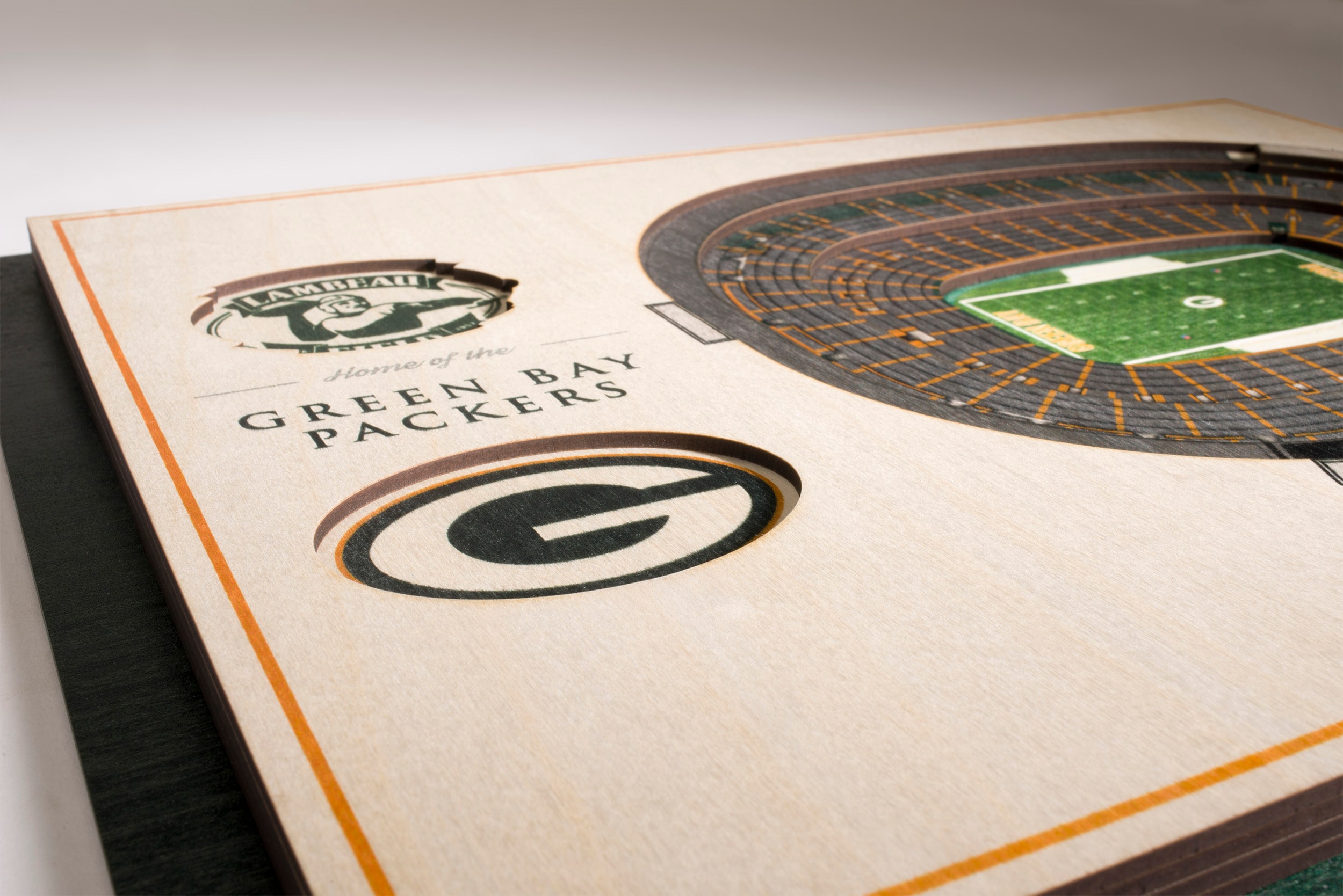 : YouTheFan NFL Green Bay Packers 3D StadiumView Coasters - Lambeau  Field : Sports & Outdoors