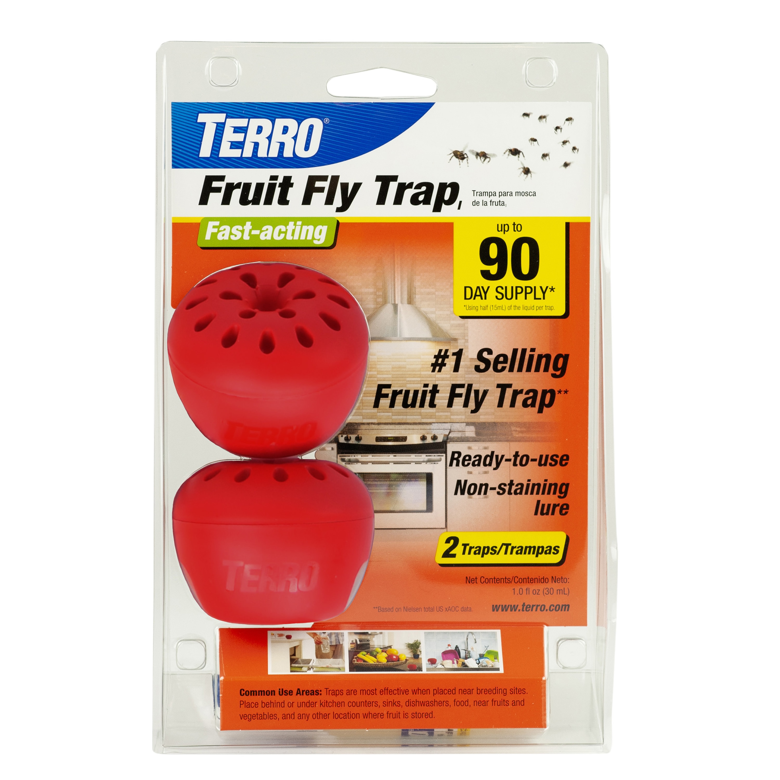 Fruit Fly Trap 10 Pack Fruit Fly Trap Sticky Trap for Fruit Fly Kitchen Fly Catcher Fruit Fly Trap Indoor/Outdoor Use Gnat Trap 