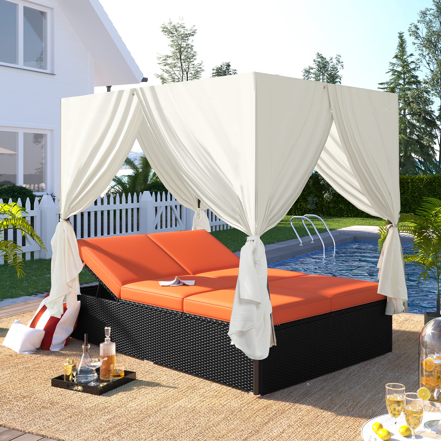 SINOFURN SYA020378OR Patio-Sofas-Daybeds - View #6