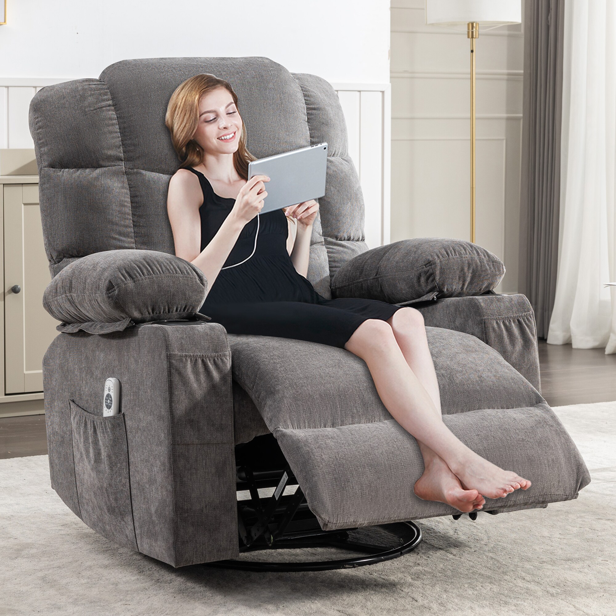 Clihome OF-01SG86-AGR recliners - View #8
