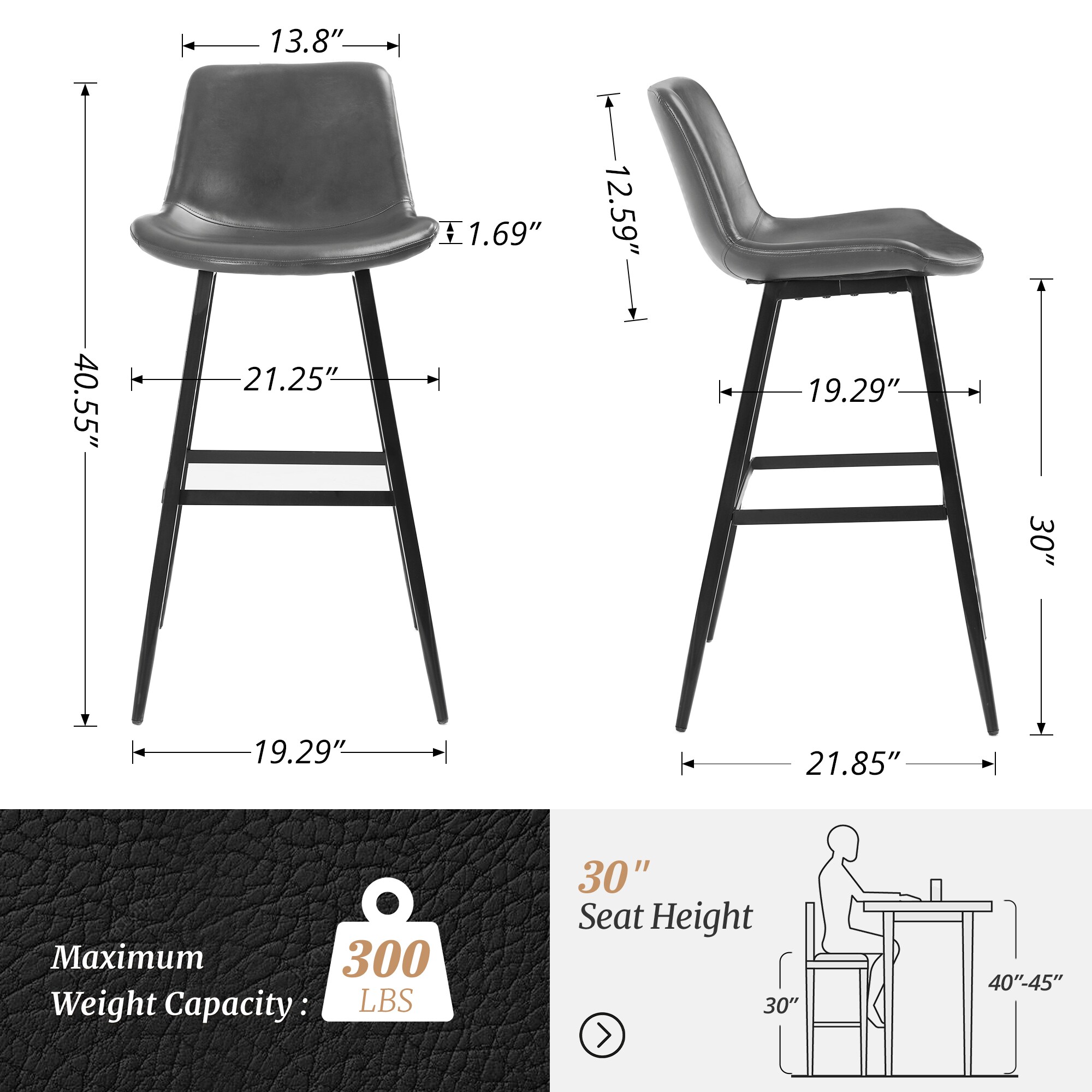 LUE BONA 2LB22CH0030-400LS stools - View #6