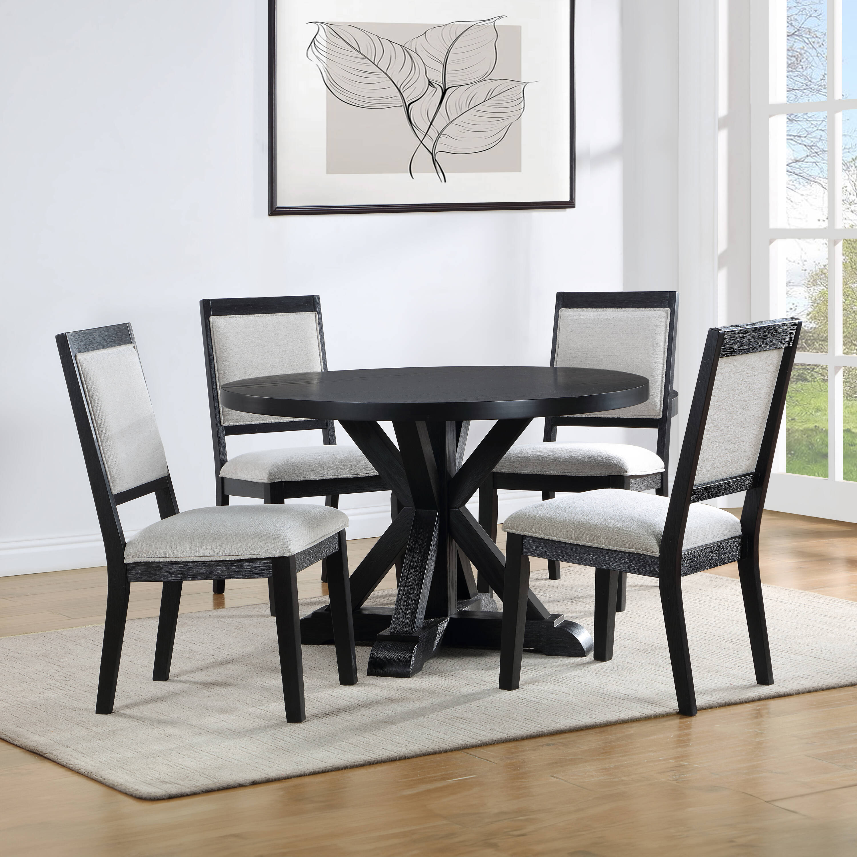 Steve Silver MY4848-D5PC-K Dining-Sets - View #3