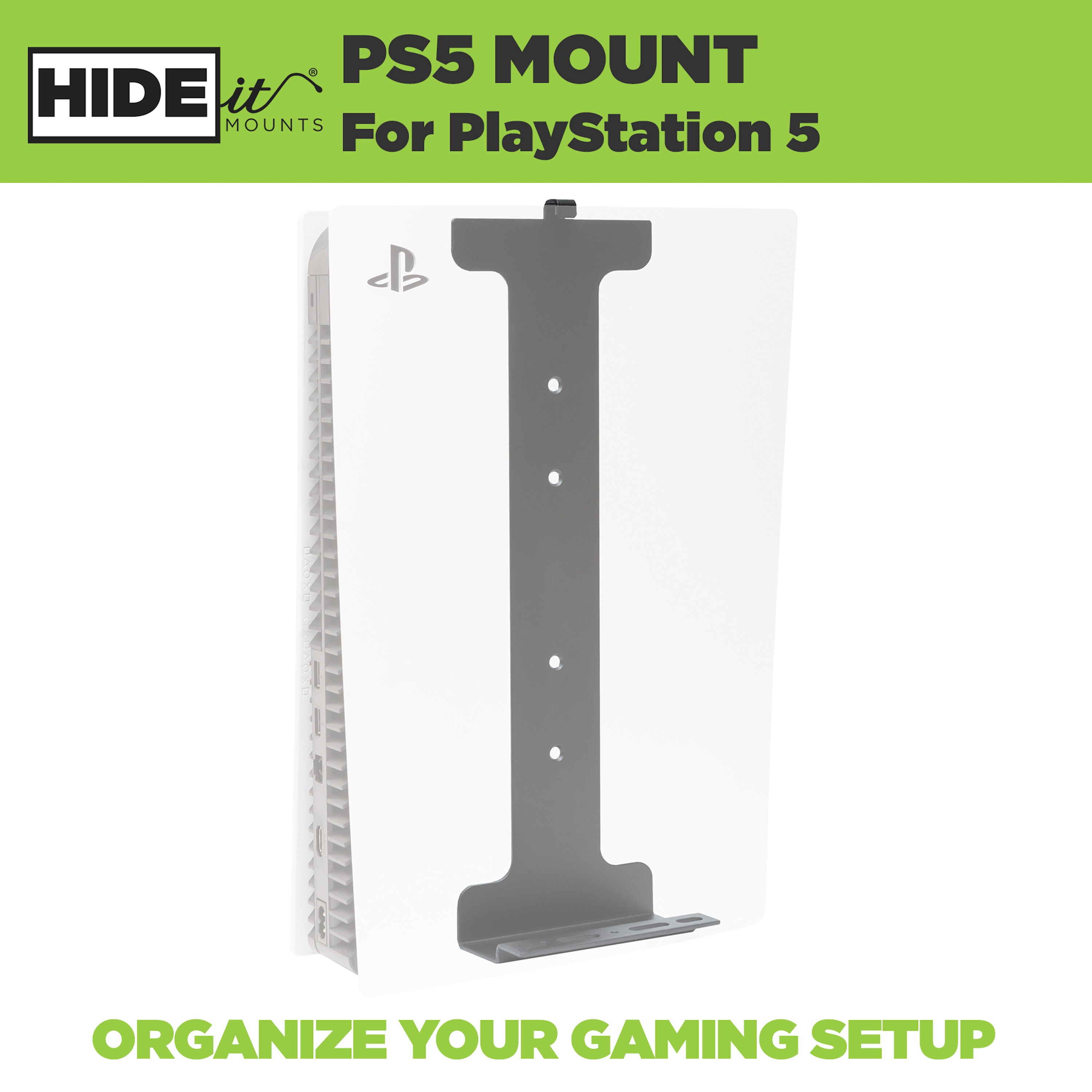 HIDEit PS5 DS  PS5 DualSense Charging Station Wall Mount – HIDEit Mounts