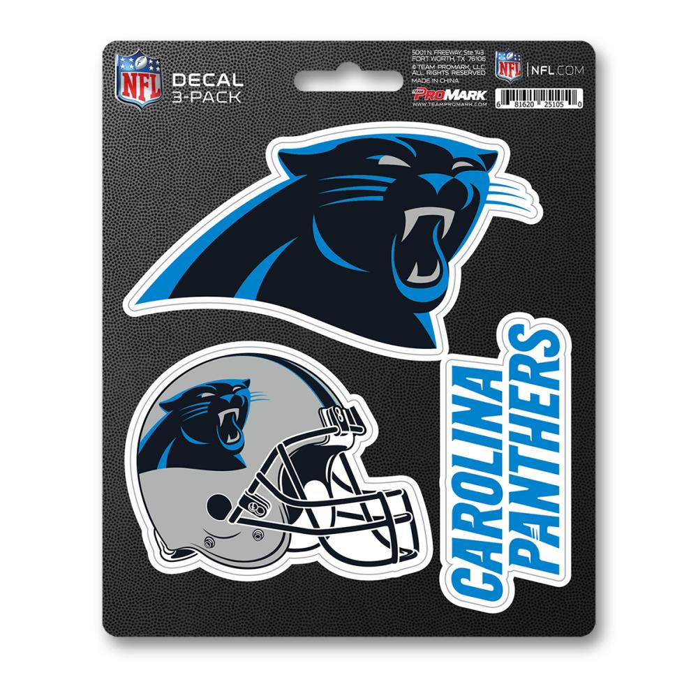 NFL Team Carolina Panthers - Face Covers 3 pack