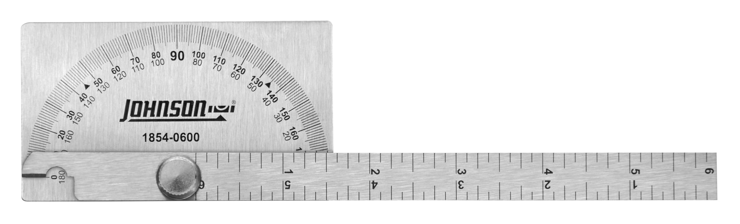 Johnson Level Silver Metal Standard (SAE) Ruler in the Rulers & Measuring  Devices department at
