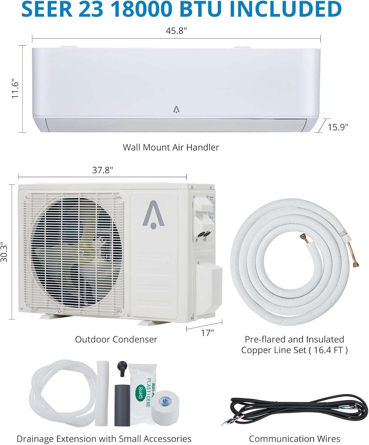 Qeetex LHF-AD-PHO-10MVMOY6 Wall-Air-Conditioners - View #2