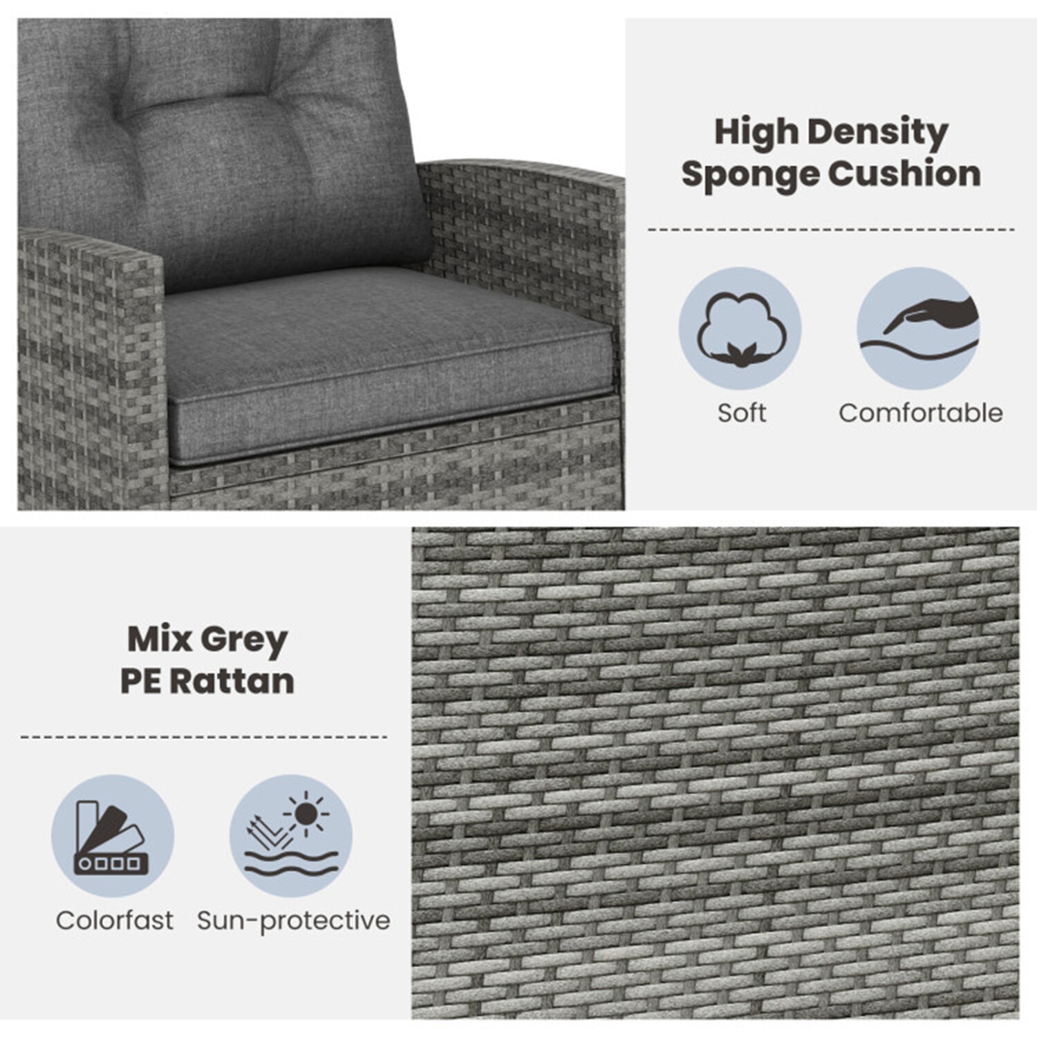 Mondawe ZY-505-434 Patio-Conversation-Sets - View #5