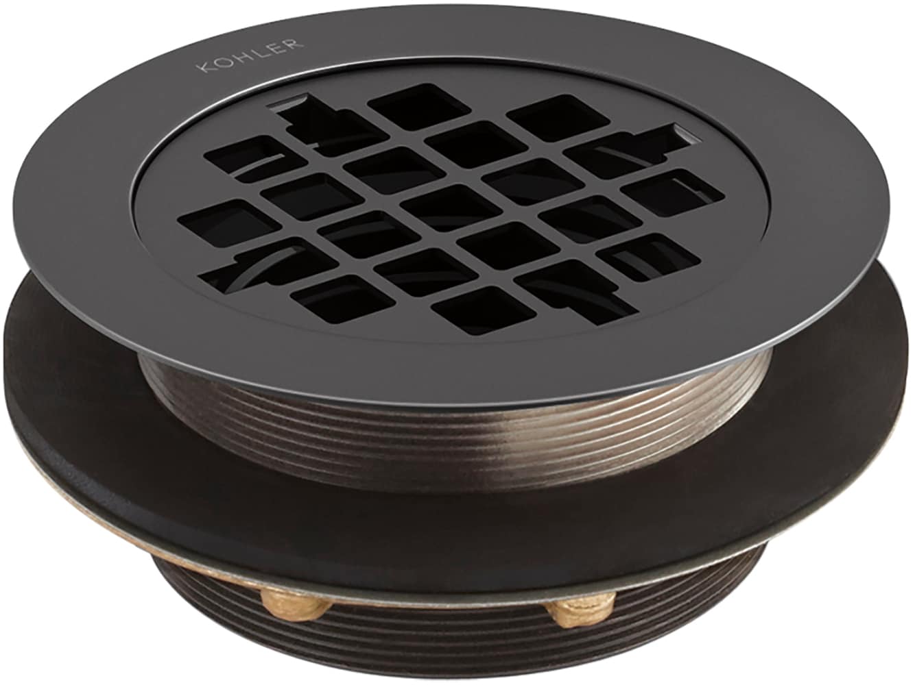 Shower Drain Cover, Brass Construction, 4-1/4 inches outside diameter (Oil  Rubbed Bronze), 5 H 0.25 L 5 W - Kroger