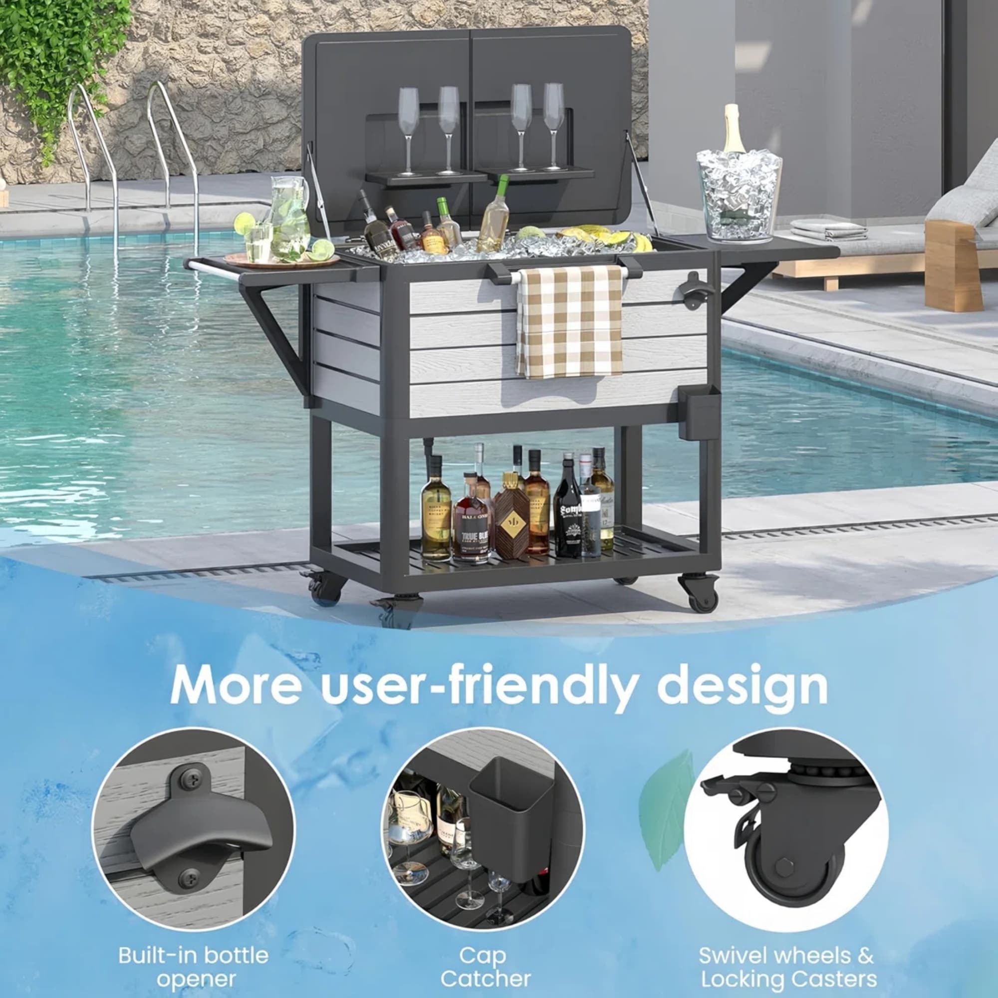 Yardgrace BSICEBXGRY01 Beverage-Coolers - Thumbnail View #3