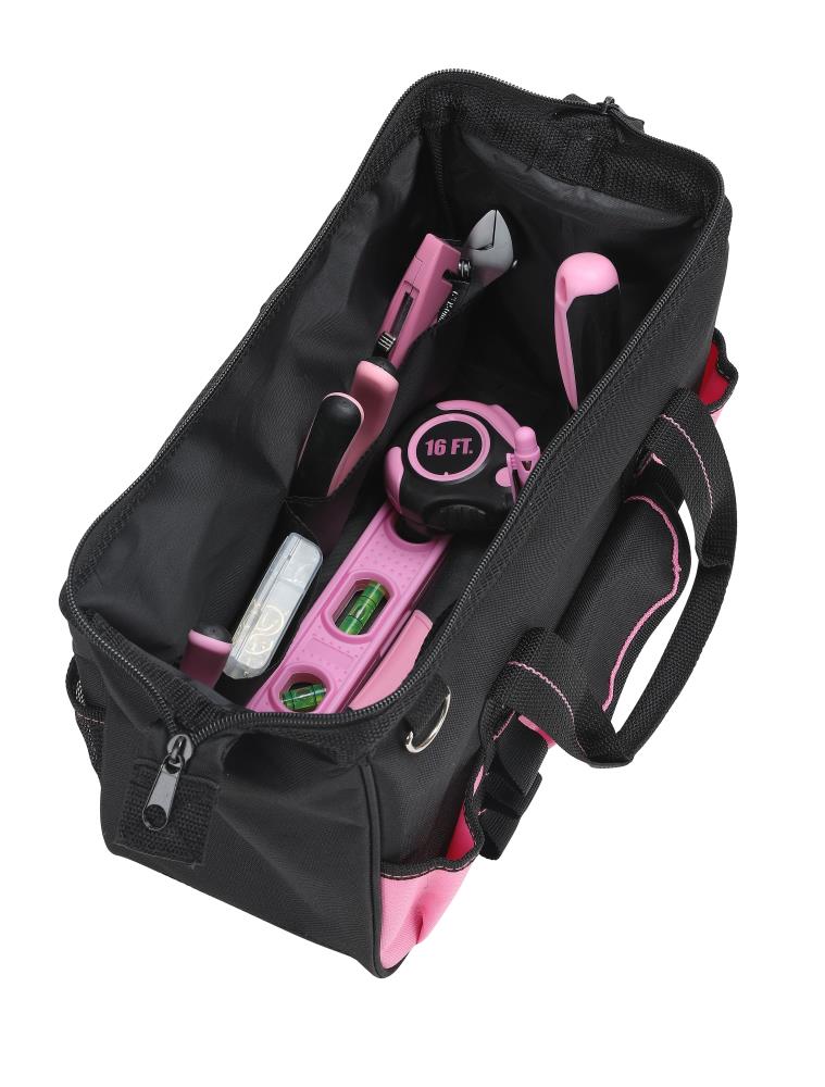 King Complete Home Pink Tool Kit with Bag (24-Piece)
