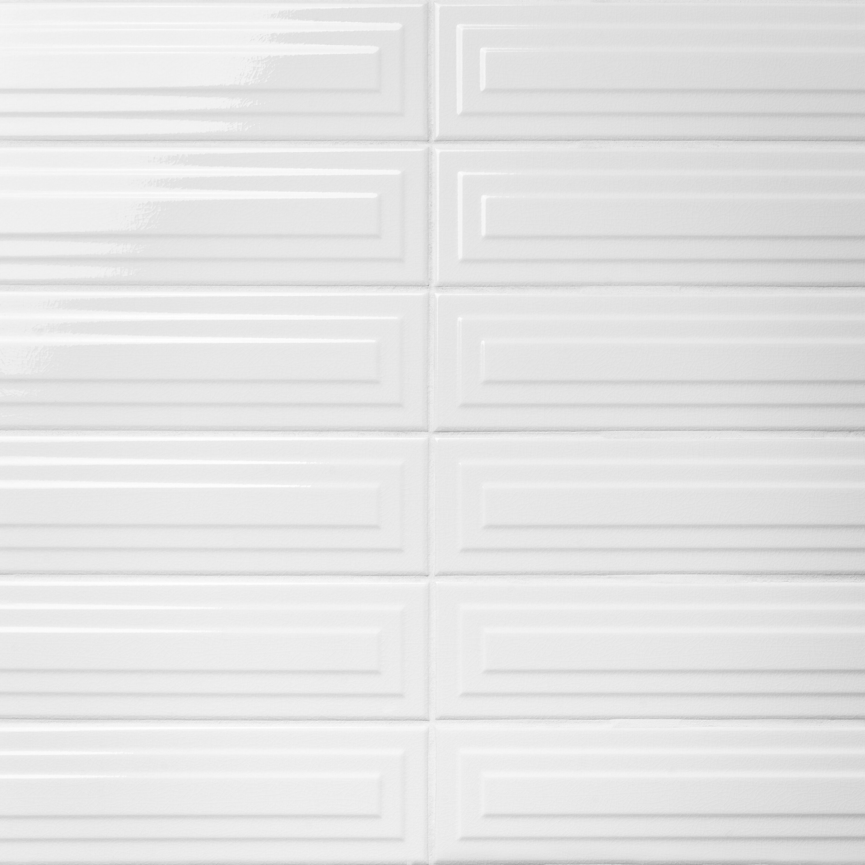 Artmore Tile EXT3RD108758 Refined White 4-in x 16-in Glazed Ceramic Subway Standard Wall Tile ( 7.08-sq ft Carton