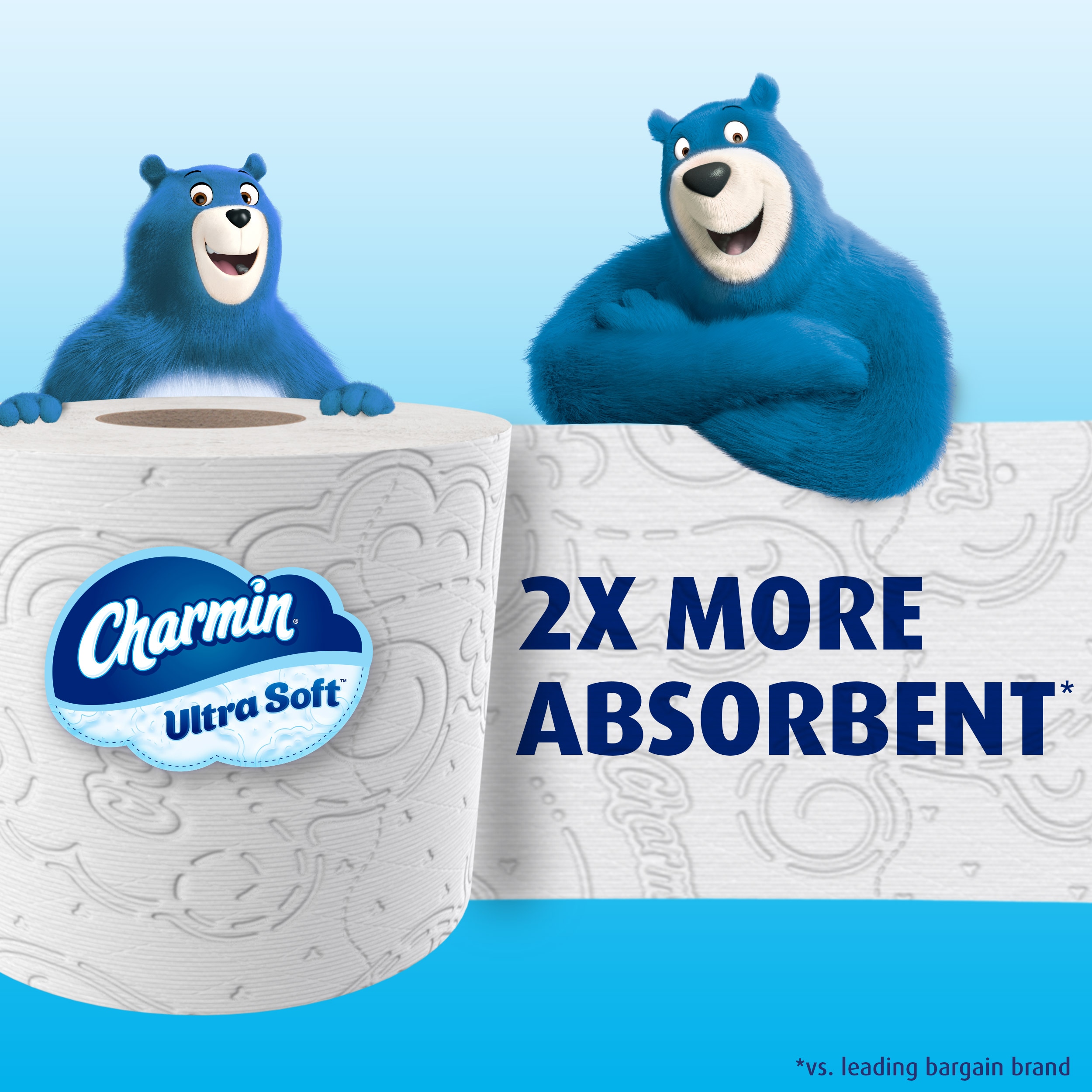 Charmin Ultra Soft Toilet Paper 12 Super Mega Rolls, 366 Sheets Per Roll