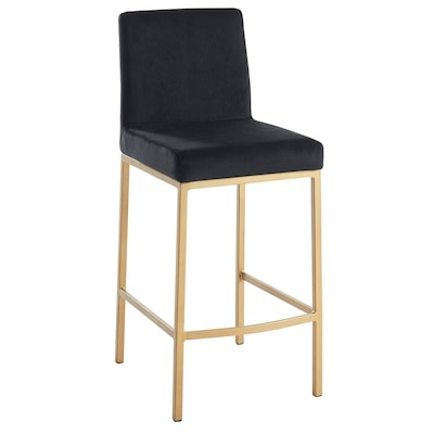 Gold Bar Stools, White Leather Bar Stools With Gold Legs