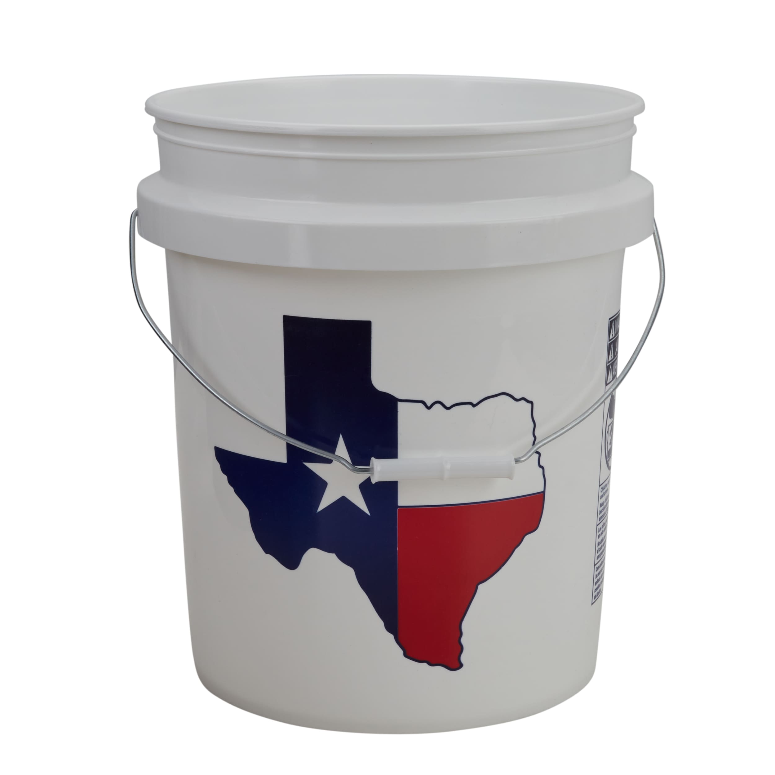 Encore Plastics Lowe's Texas Star 5-Gallon Bucket 5-Gallon (s) Food-grade  Plastic General Bucket in the Buckets department at
