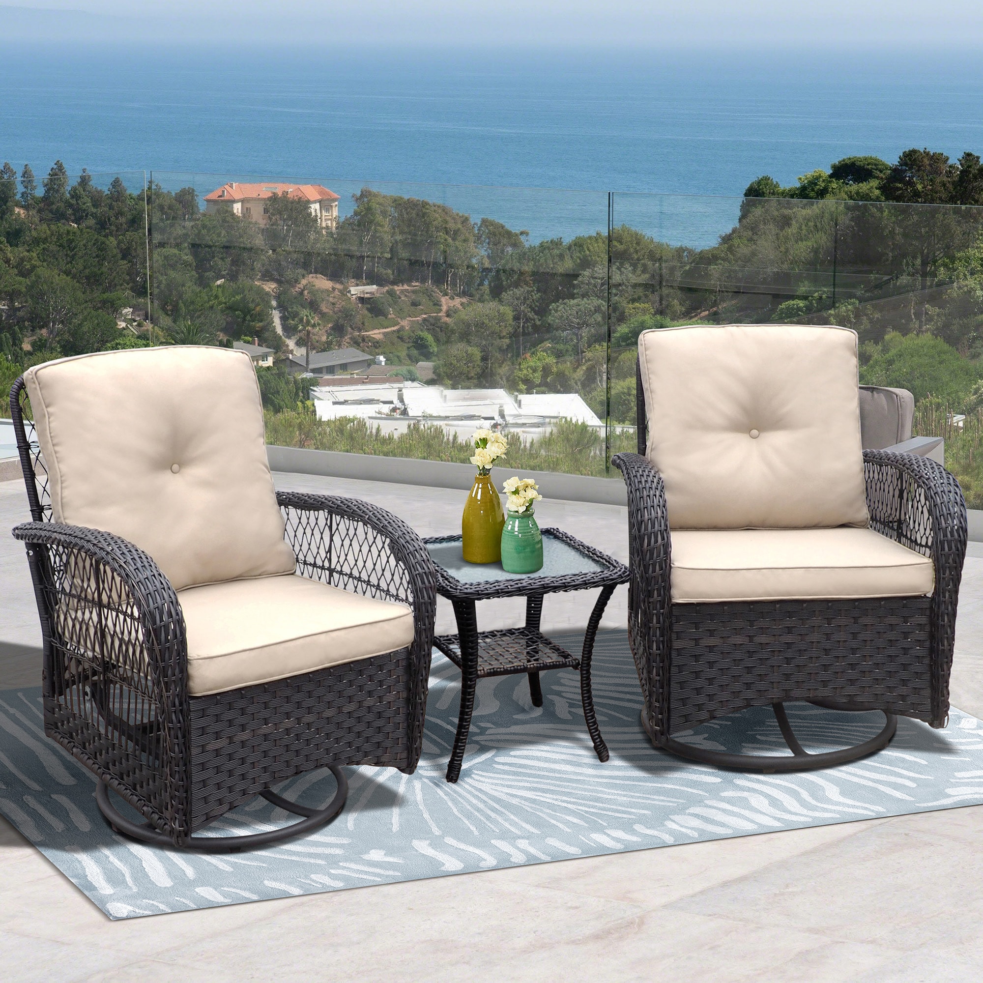 AHIOU HOME ZAAHG-1113593P Patio-Conversation-Sets - View #3