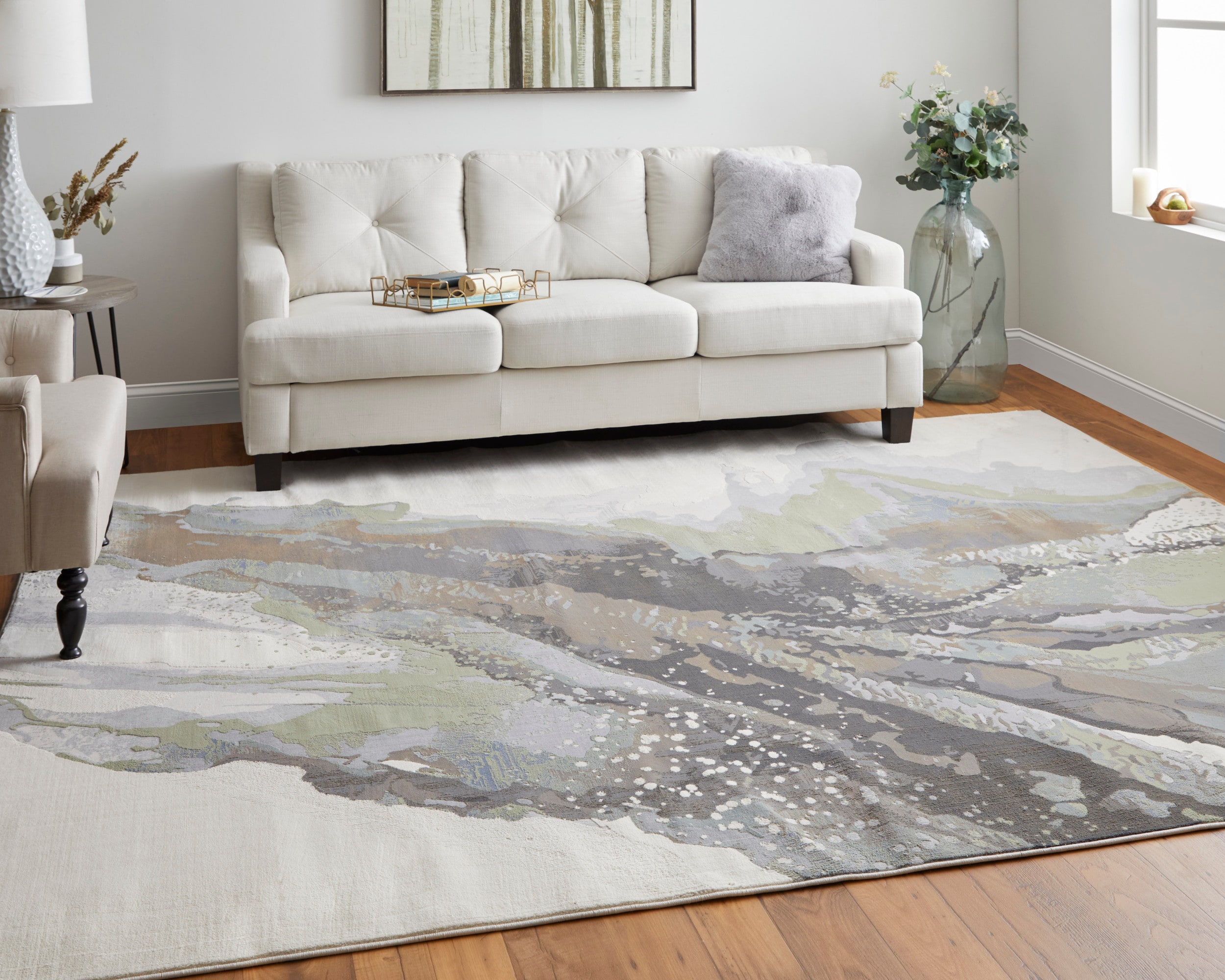 Room Envy CLOR39K2GRYMLTI1G rugs - View #2