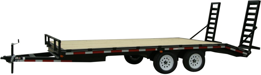 Carry-On Trailer 8.5-ft x 20-ft Treated Lumber Utility Trailer