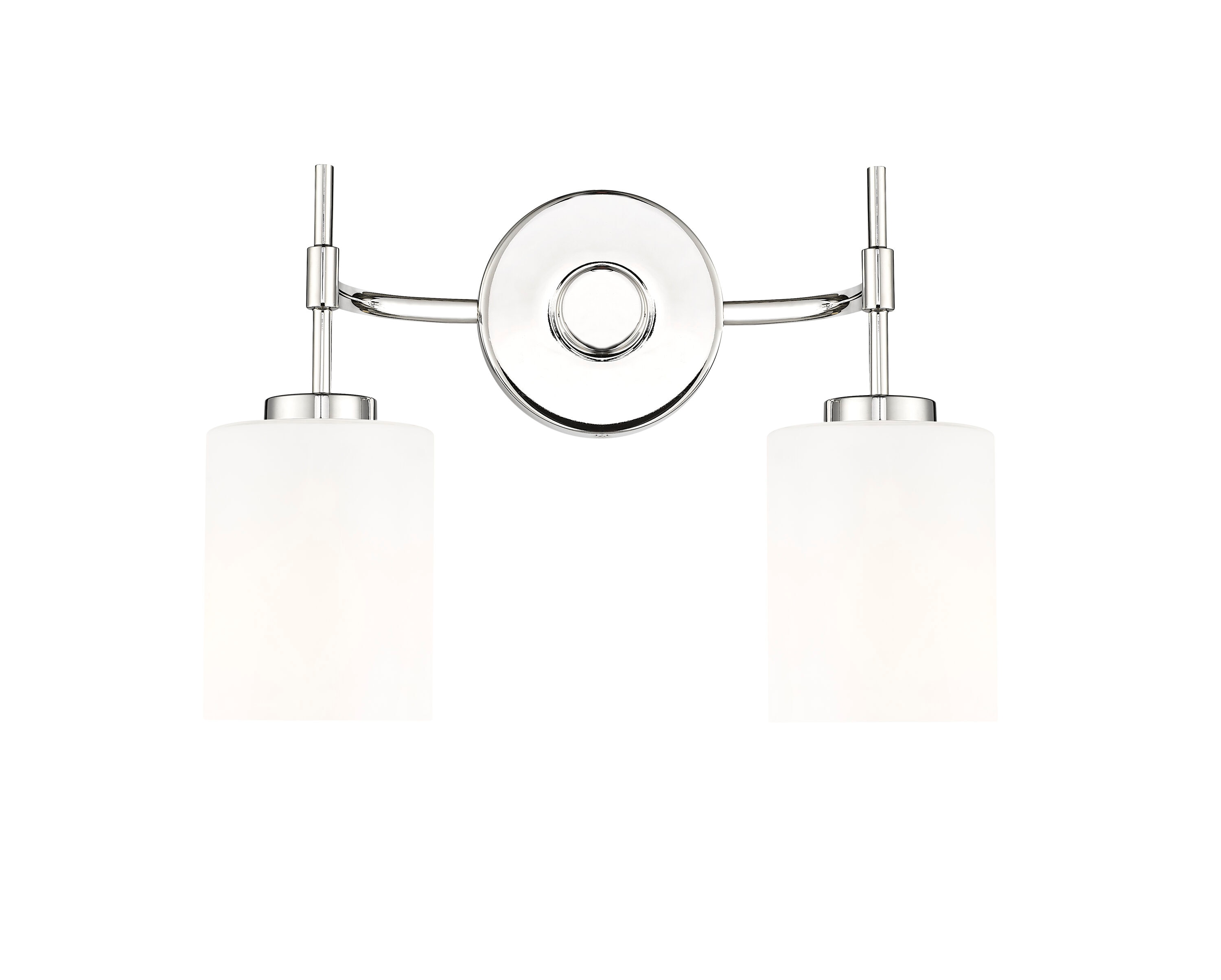 Millennium Lighting Keylee 15.5-in 2 Light Polished Nickel Modern/contemporary Bathroom Vanity light
