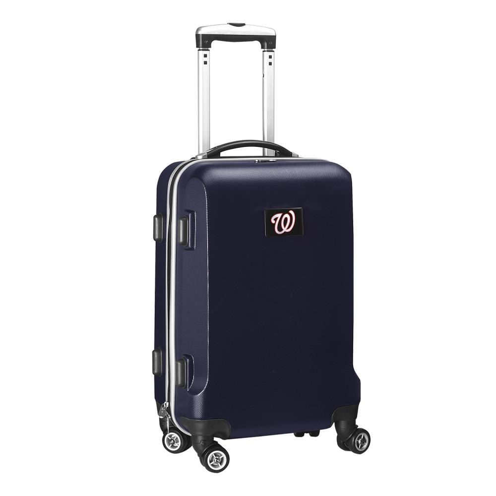 Mojo Licensing MLDCL204_NAVY MLB Washington Nationals 24 x 15 x 9 Navy Polycarbonate Hardshell Carry-on Bag (1-Bag)