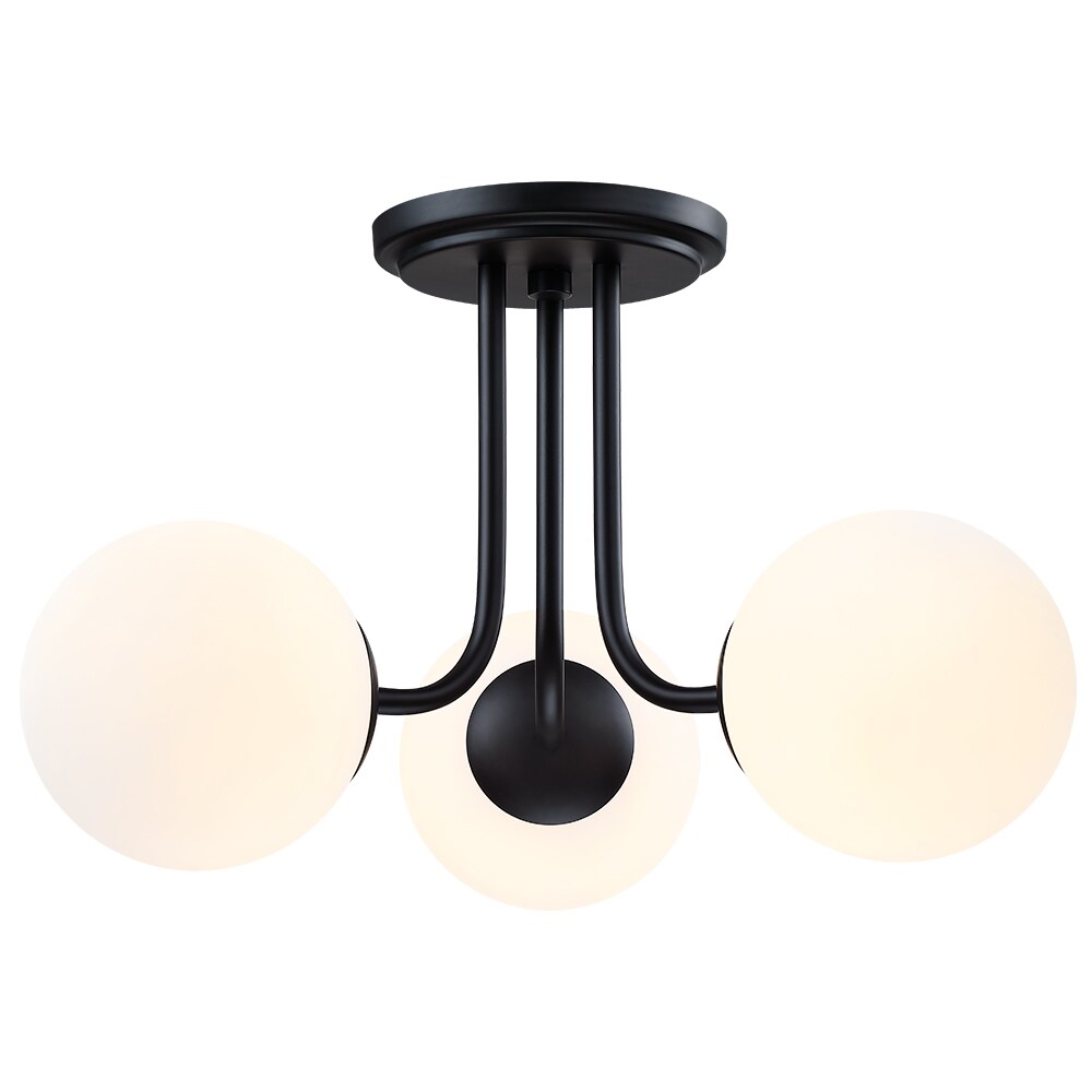 TRUE FINE 24 in. 3-Light Brushed Nickel Modern/Contemporary LED