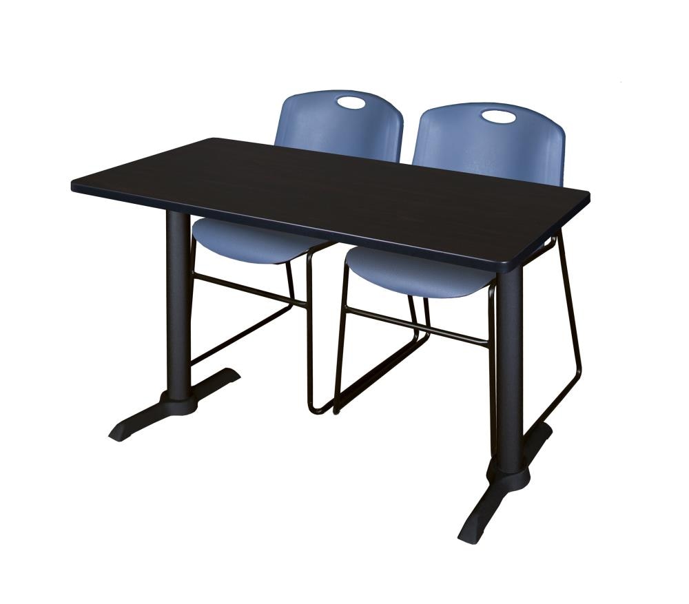 Regency MTRCT4824MW44BE Training Brown 4-Person Training Table (48-in W x 29-in H)